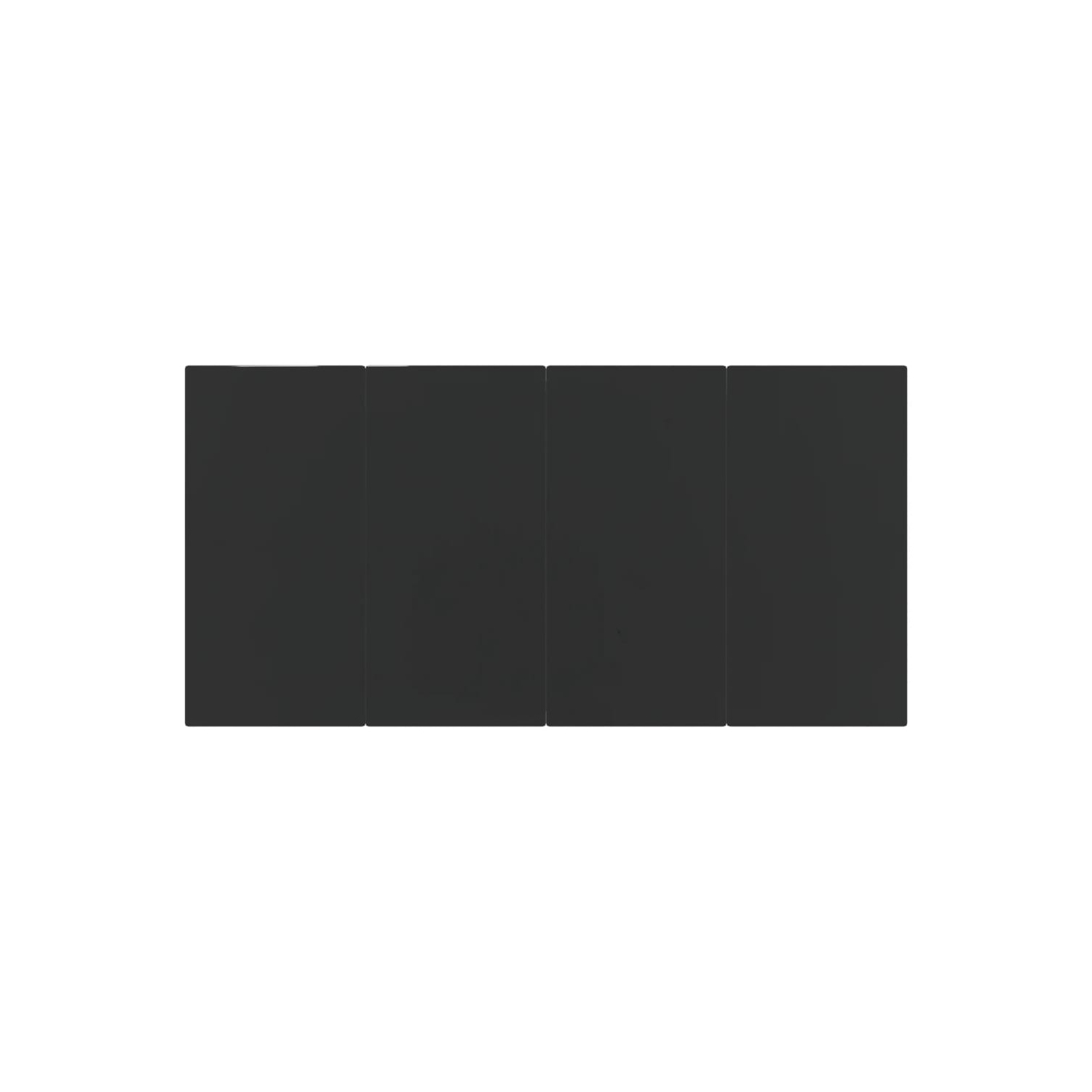 Ensemble de salle à manger 7 pièces vidaXL avec coussins beige et noir