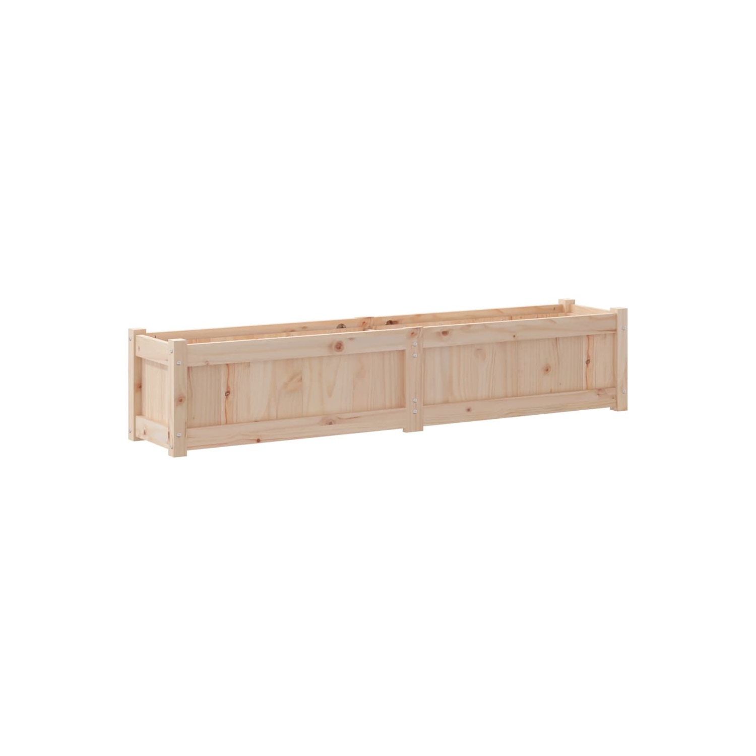 vidaXL Garden Planter 150x31x31 cm Solid Wood Pine