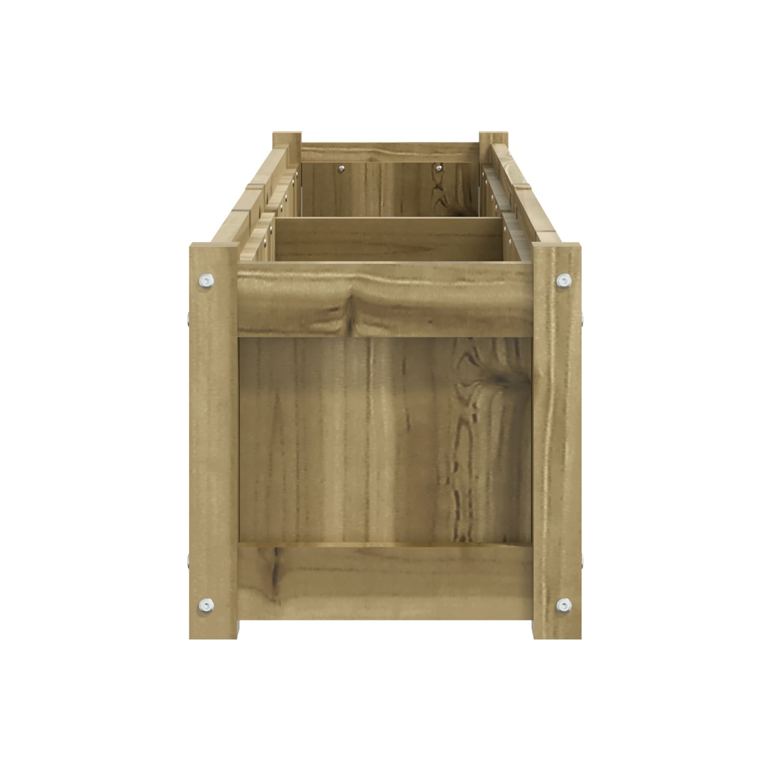 vidaXL Garden Planters 2 pcs Impregnated Wood Pine