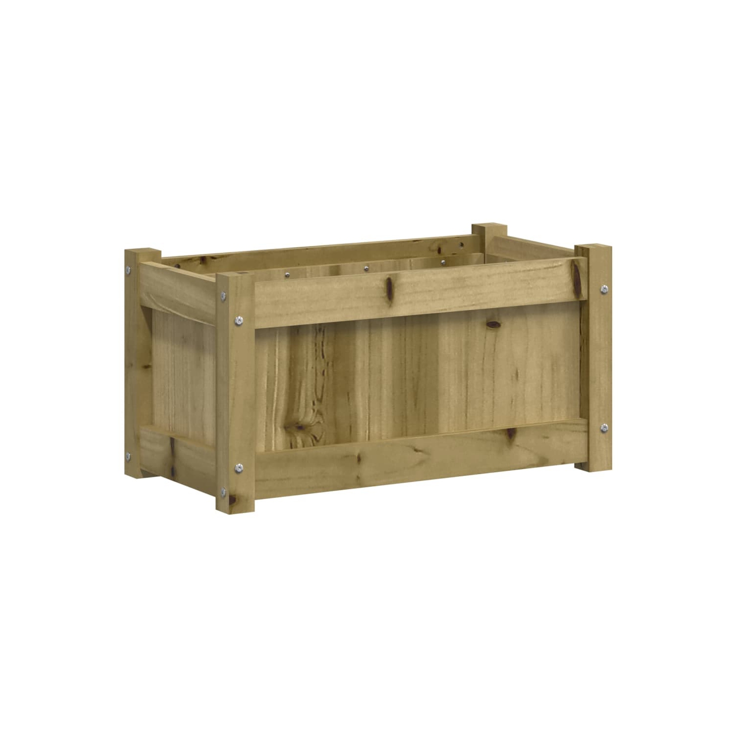 vidaXL Garden Planters 2 pcs Impregnated Wood Pine