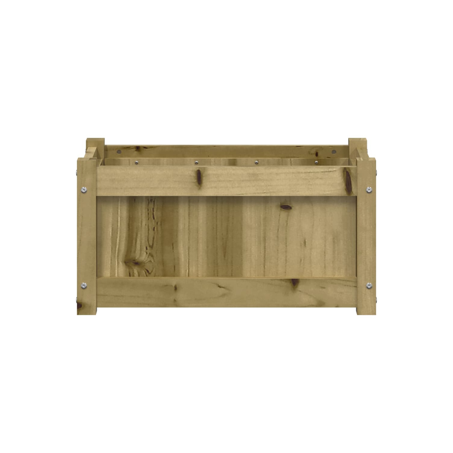 vidaXL Garden Planters 2 pcs Impregnated Wood Pine