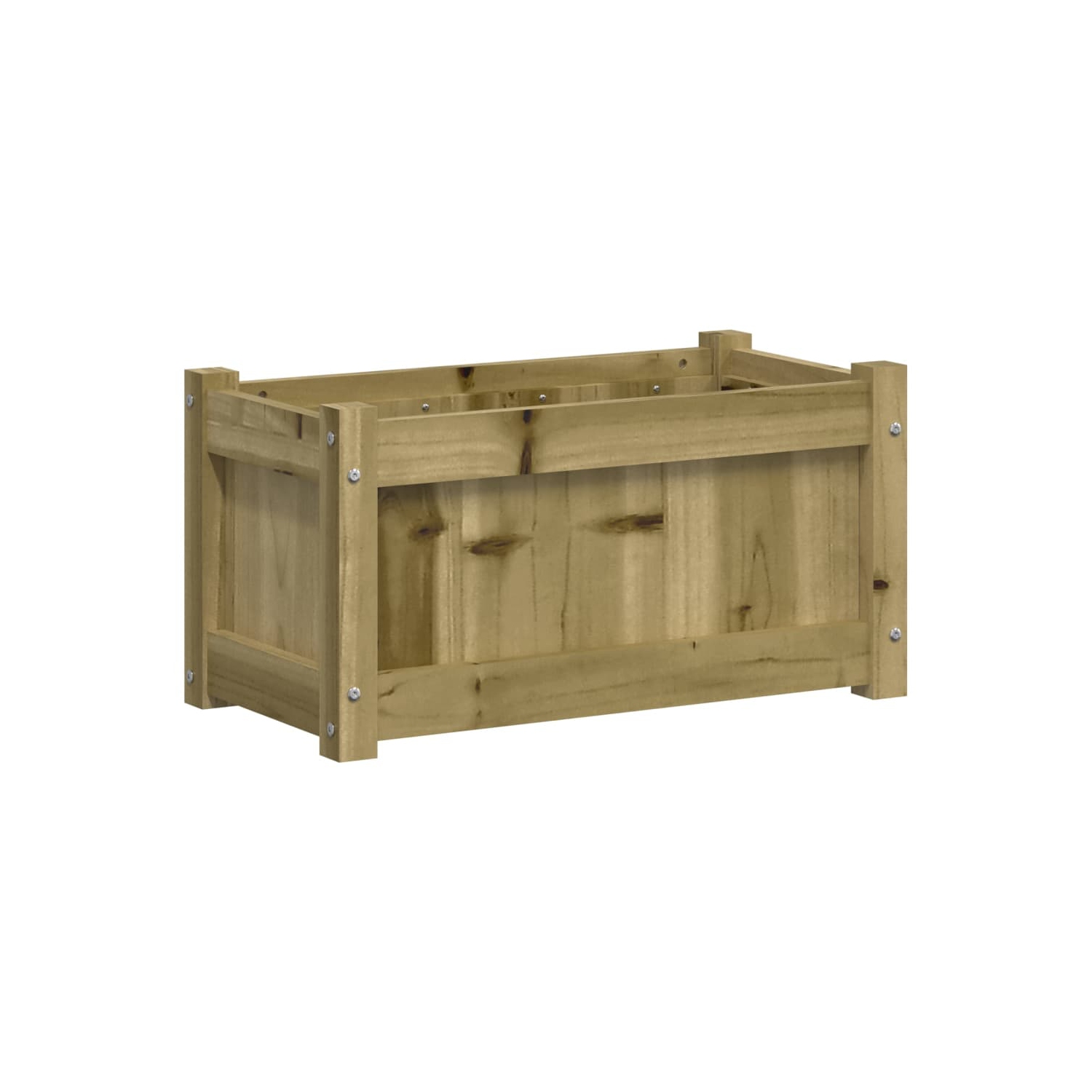 vidaXL Garden Planters 2 pcs Impregnated Wood Pine