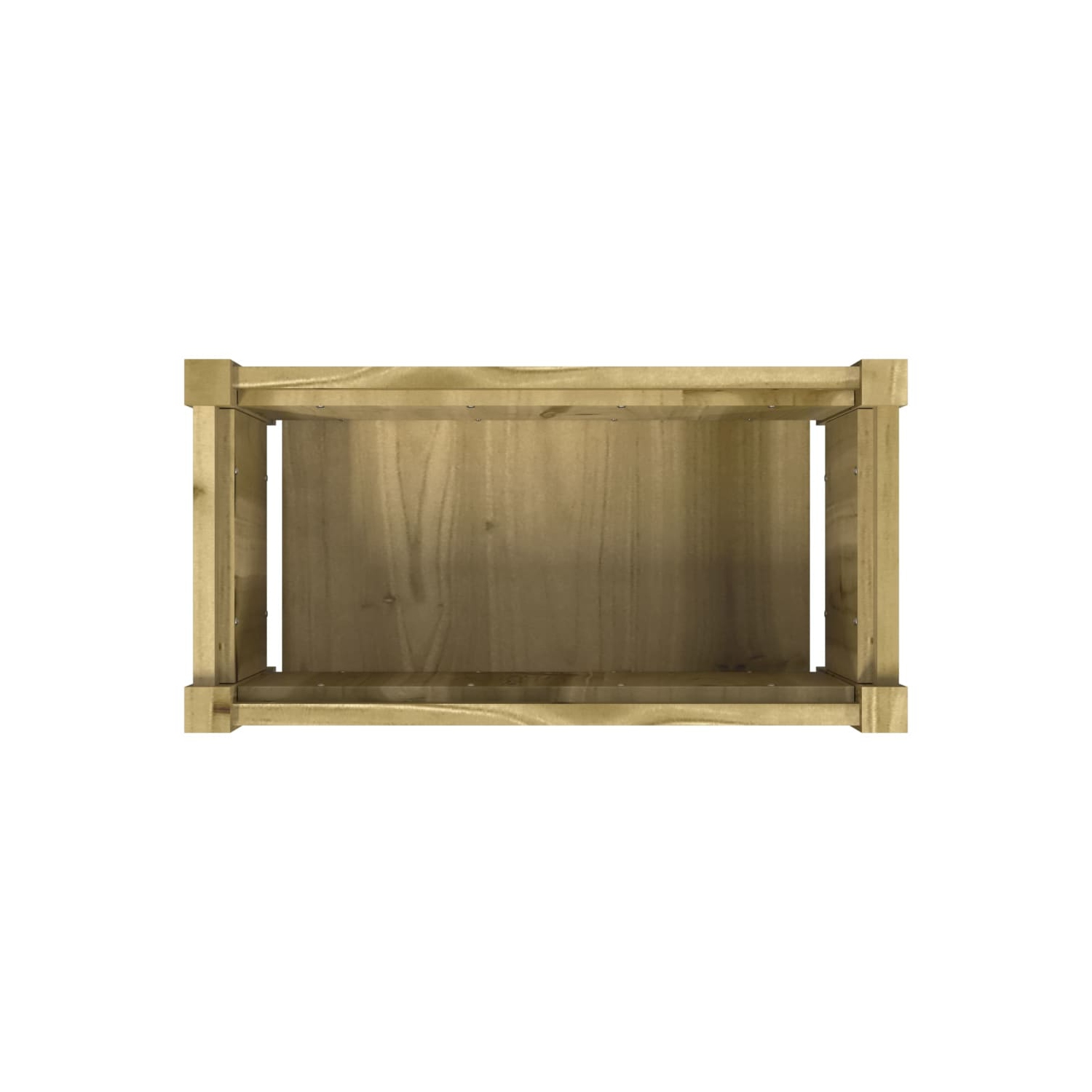 vidaXL Garden Planters 2 pcs Impregnated Wood Pine