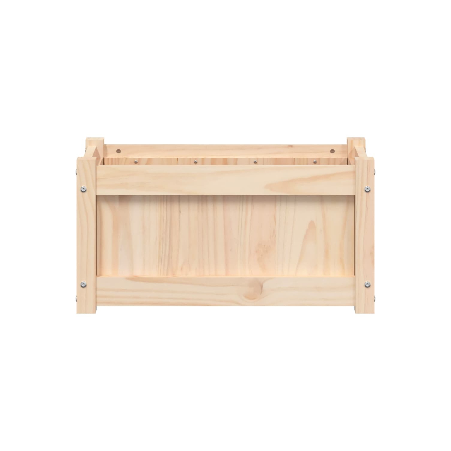 vidaXL Garden Planter 60x31x31 cm Solid Wood Pine