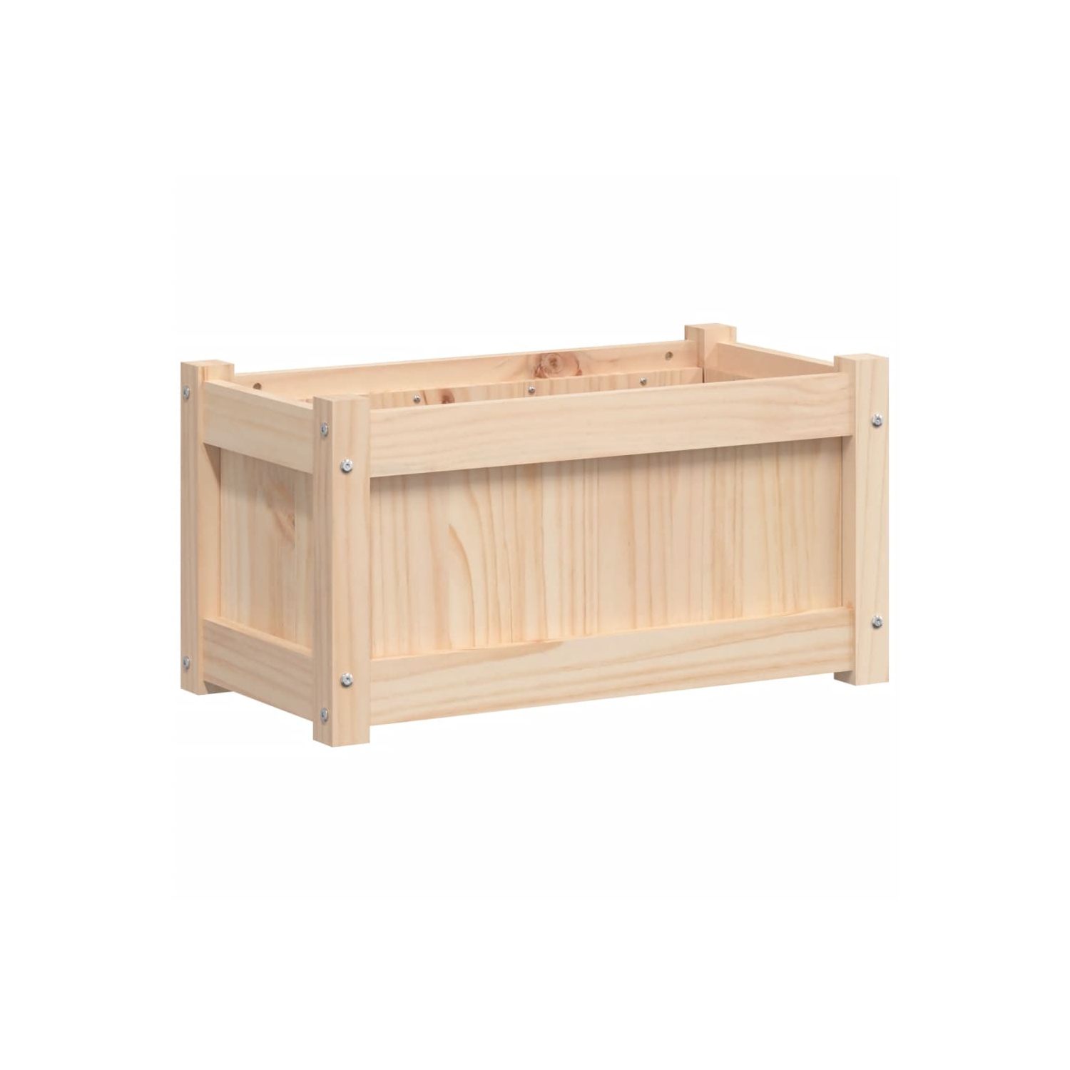 vidaXL Garden Planter 60x31x31 cm Solid Wood Pine