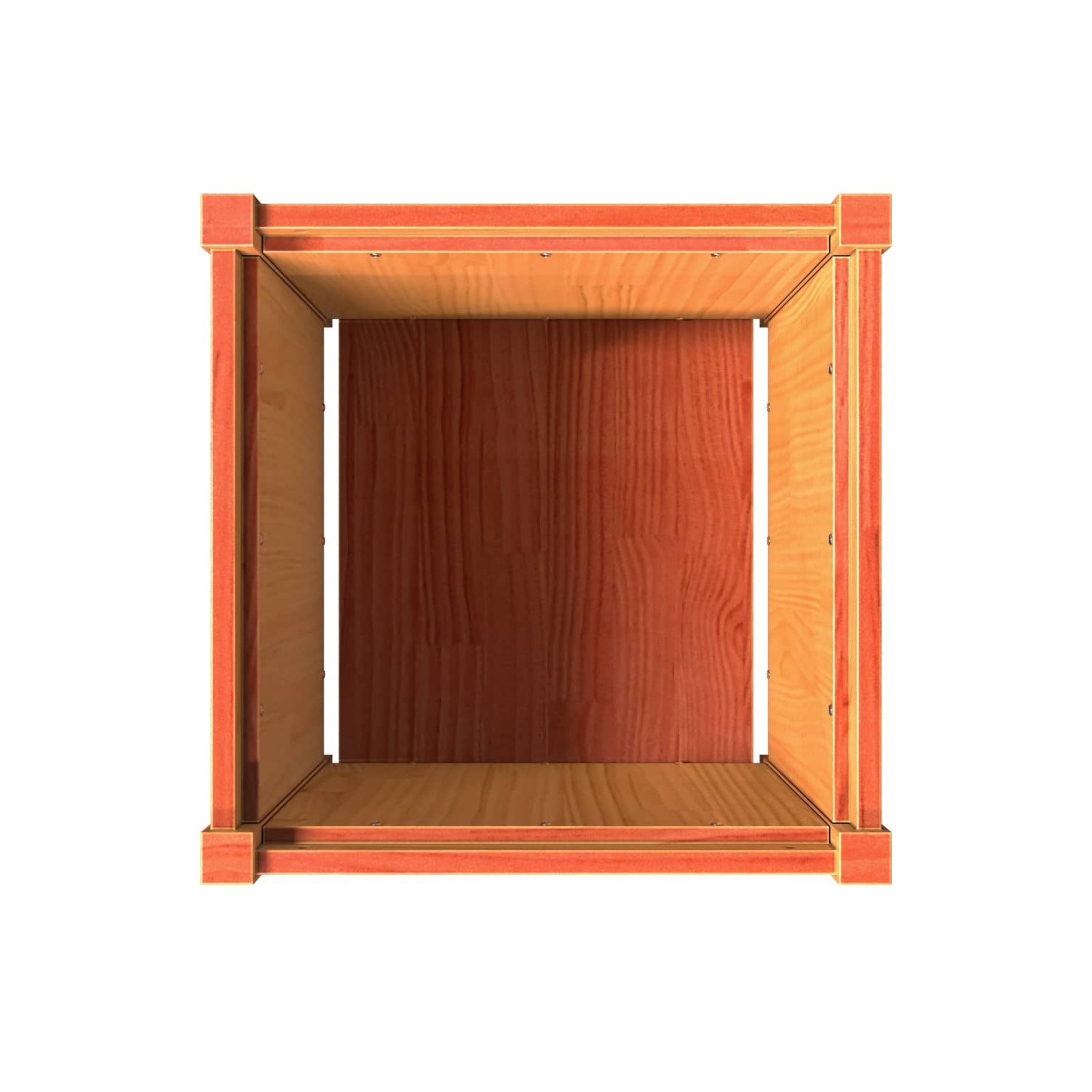 vidaXL Garden Planters 2 pcs Wax Brown Solid Wood Pine