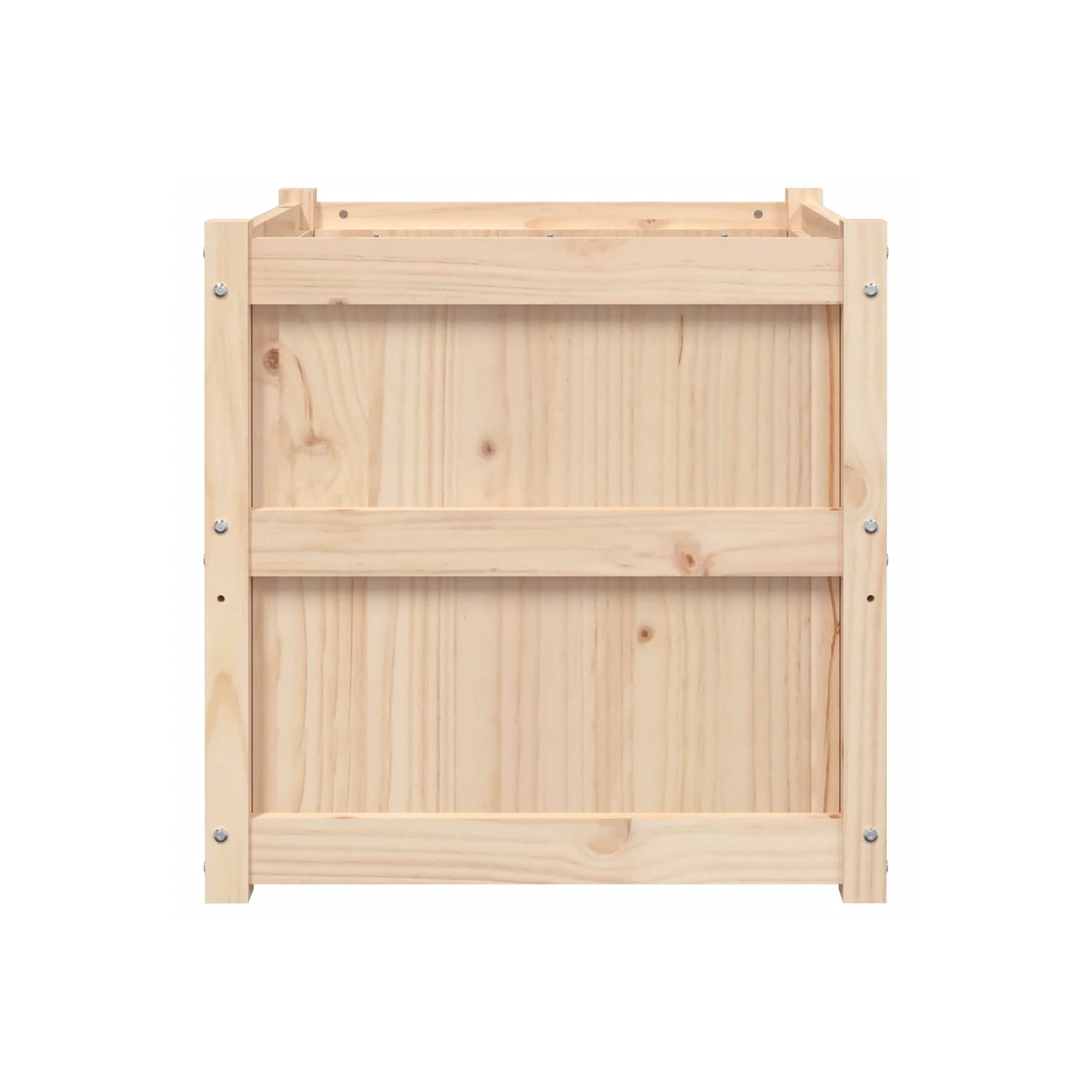 vidaXL Garden Planters 2 pcs Solid Wood Pine