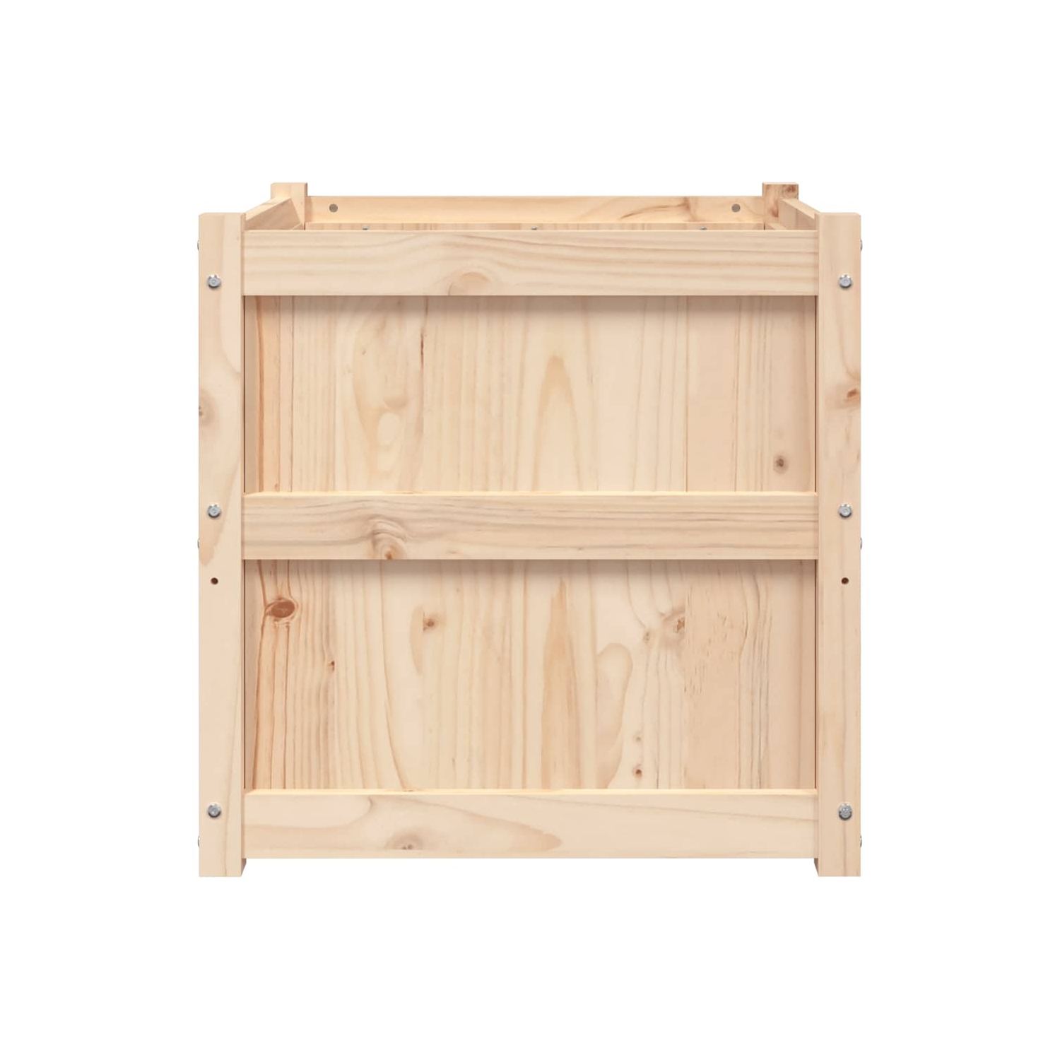 vidaXL Garden Planters 2 pcs Solid Wood Pine