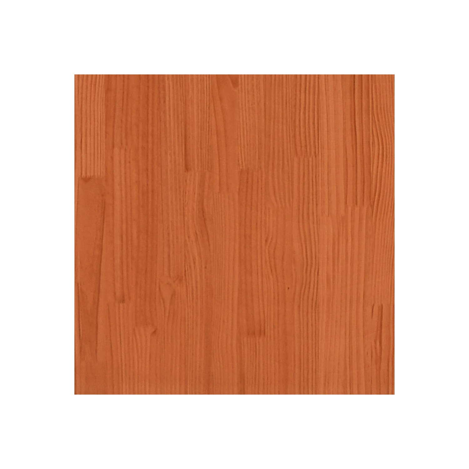 vidaXL Garden Planters 2 pcs Wax Brown Solid Wood Pine