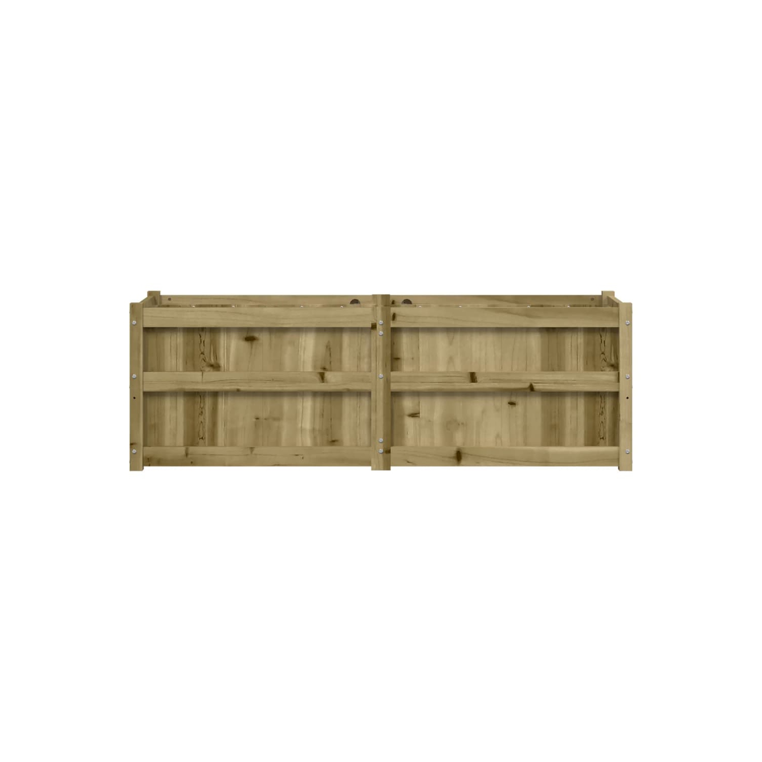 vidaXL Garden Planter 150x50x50 cm Impregnated Wood Pine