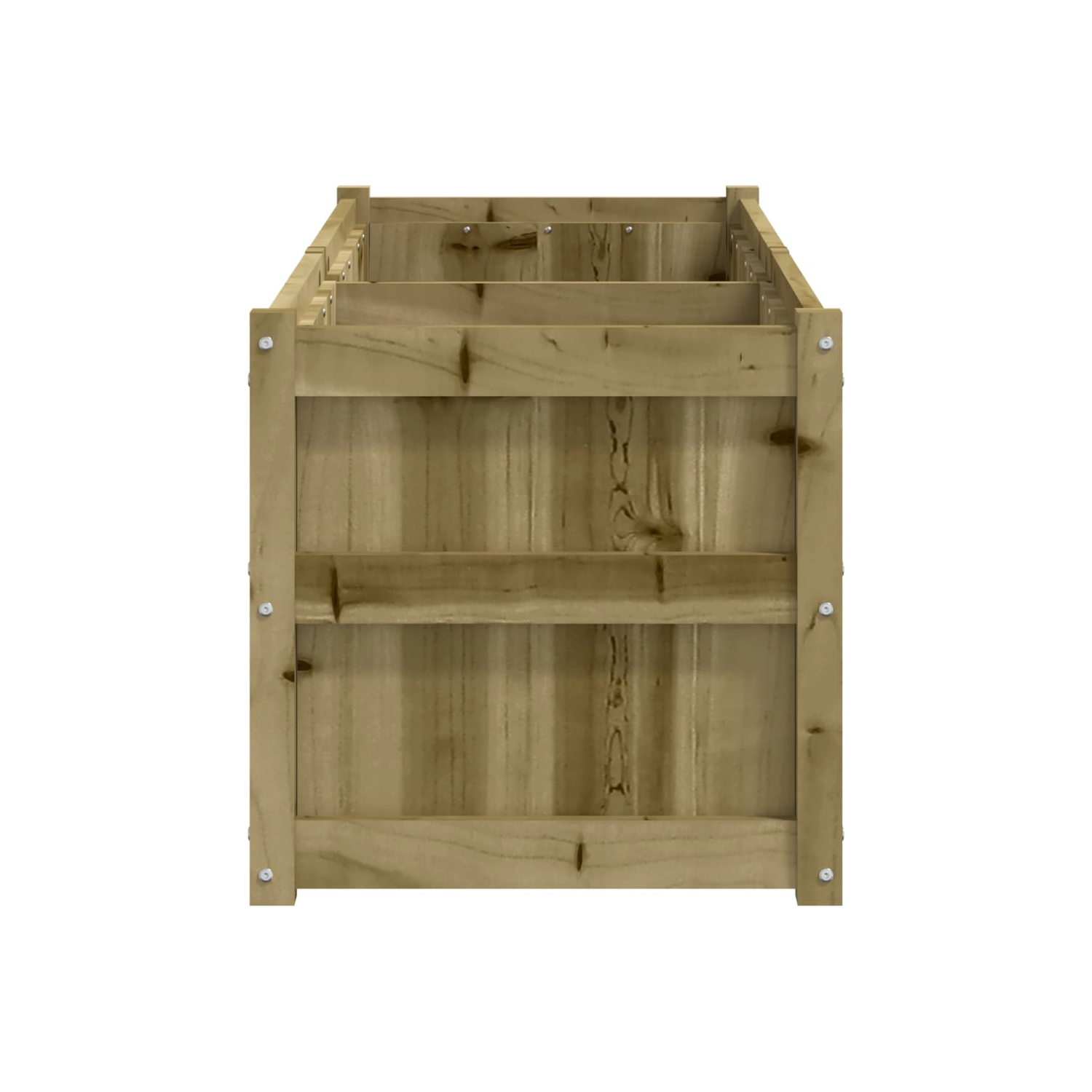 vidaXL Garden Planter 150x50x50 cm Impregnated Wood Pine