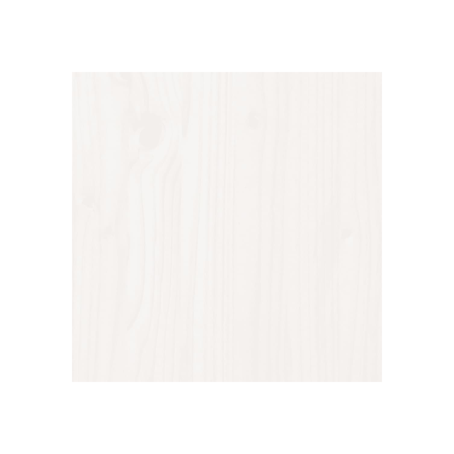 vidaXL 7 Piece Garden Lounge Set White Solid Wood Pine