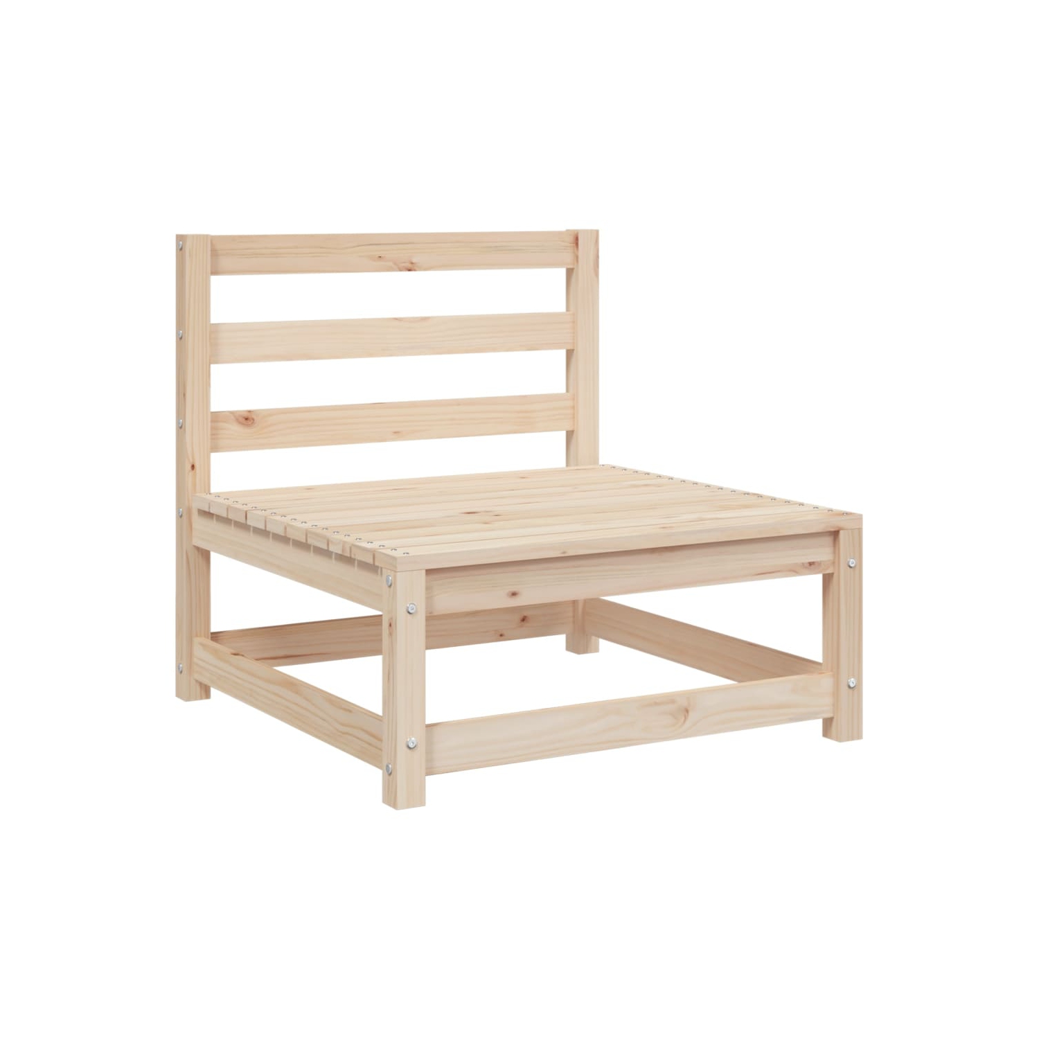 vidaXL 8 Piece Garden Sofa Set Solid Wood Pine