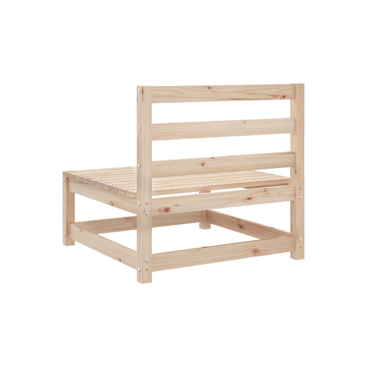 vidaXL 8 Piece Garden Sofa Set Solid Wood Pine