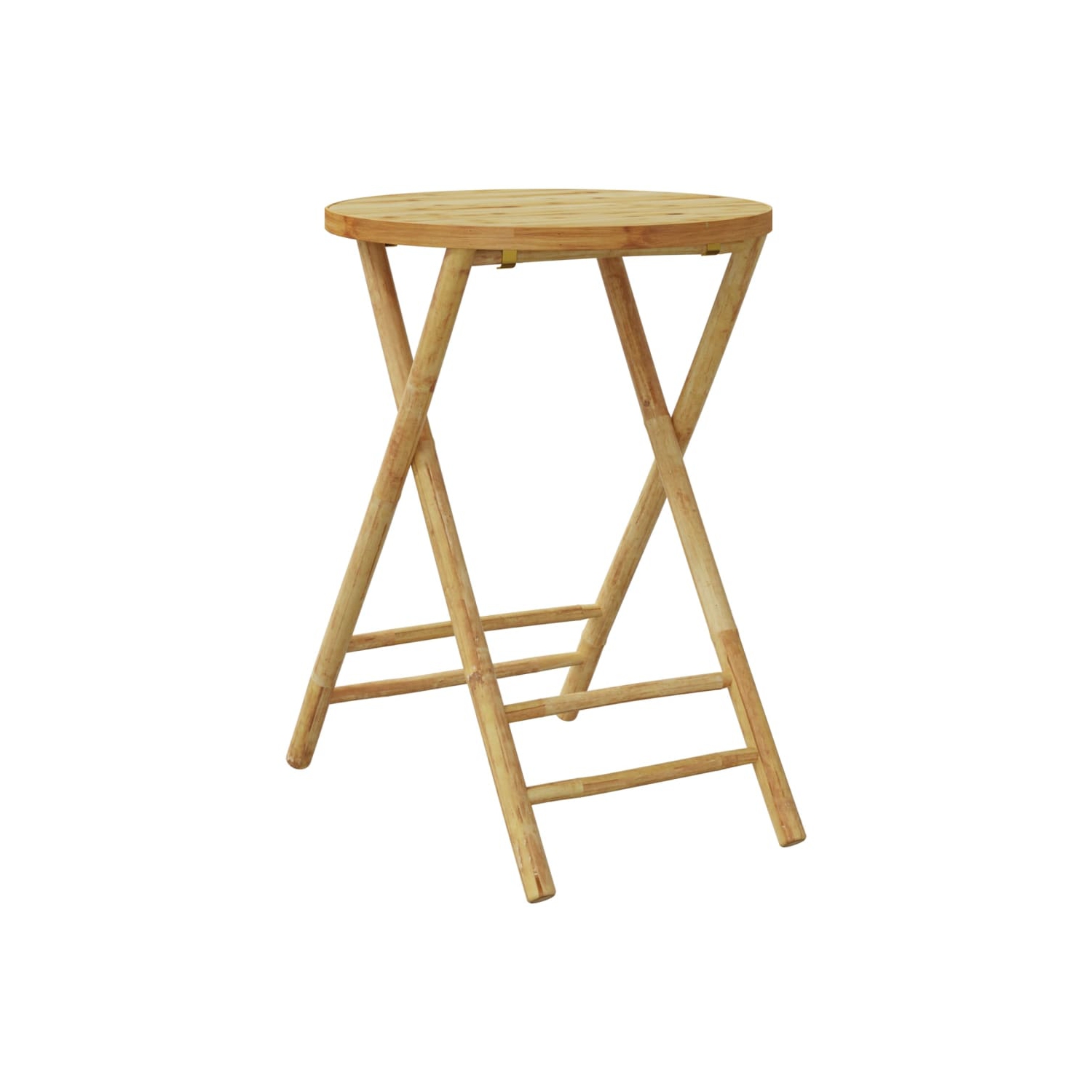 vidaXL 3 Piece Bistro Set Bamboo