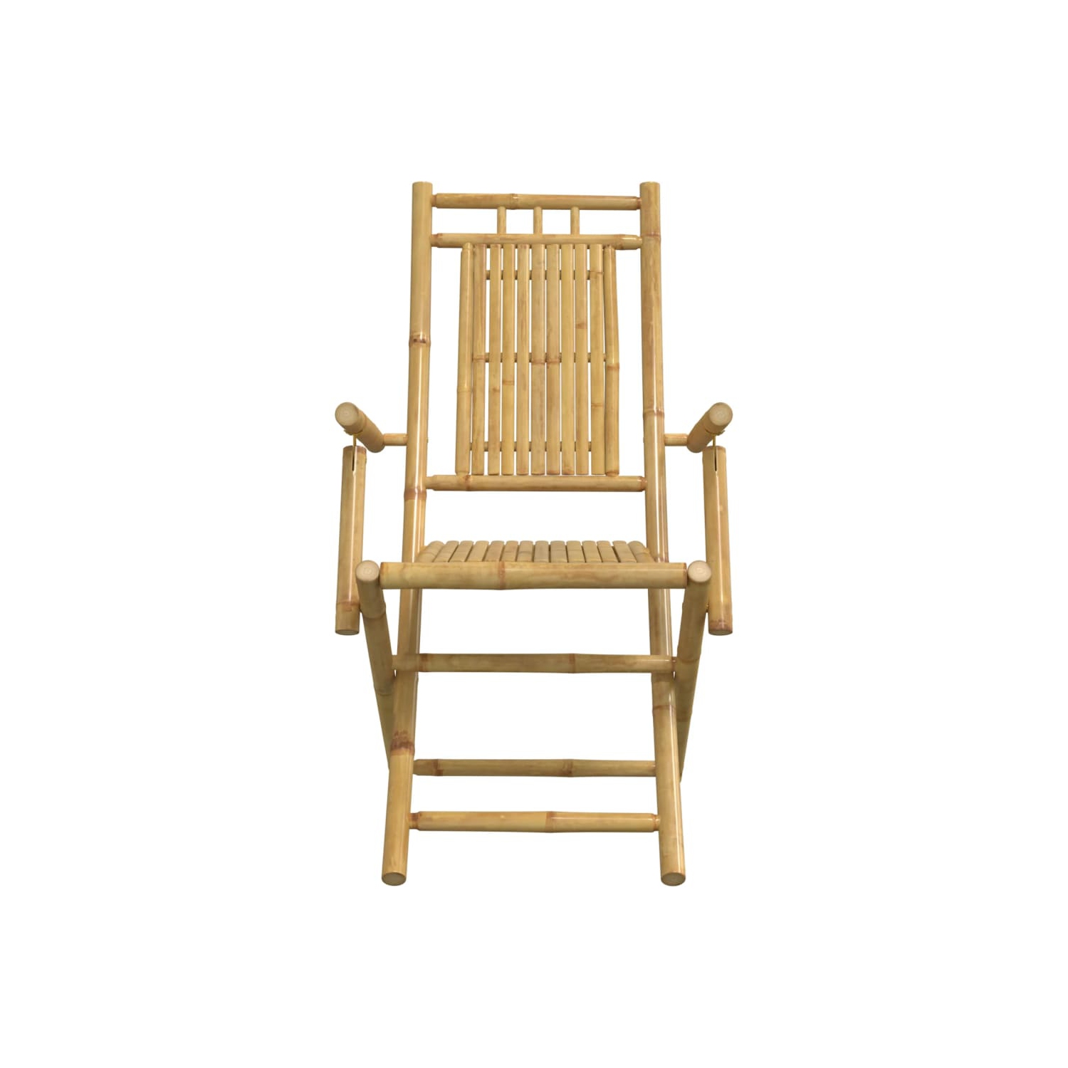 vidaXL 3 Piece Bistro Set Bamboo