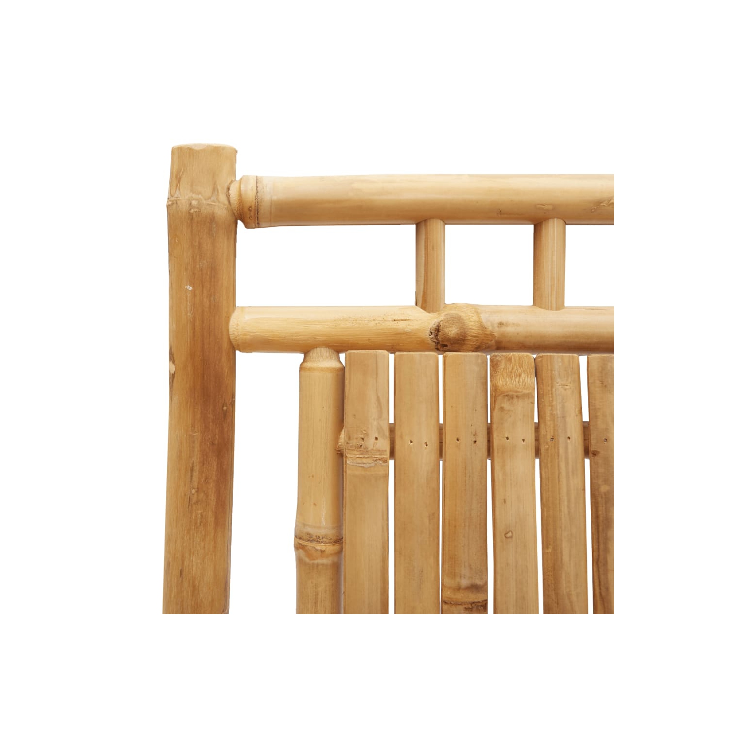 vidaXL 3 Piece Bistro Set Bamboo