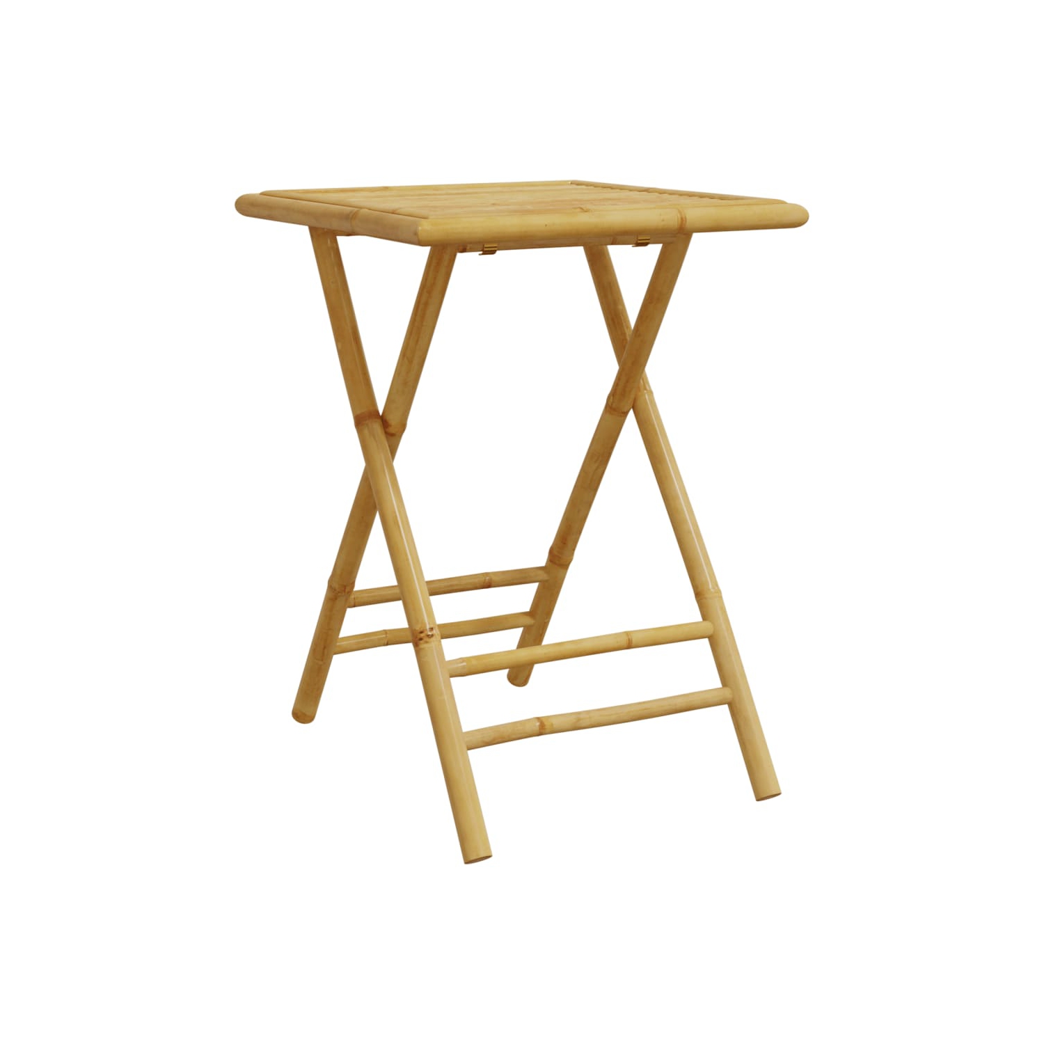 vidaXL 3 Piece Bistro Set Bamboo