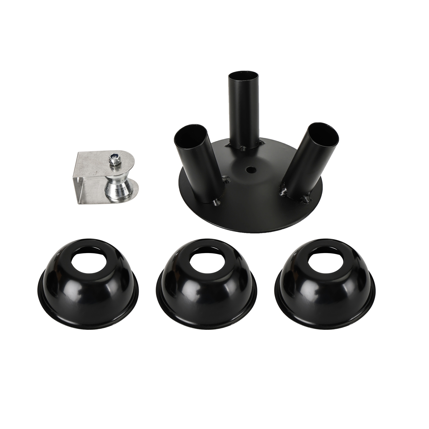 TOPTENG Portable Camping Fire Pit, Height-Adjustable Outdoor Tripod with Stainless Steel BBQ Net, Charcoal Grill, and Garden Patio Heater for