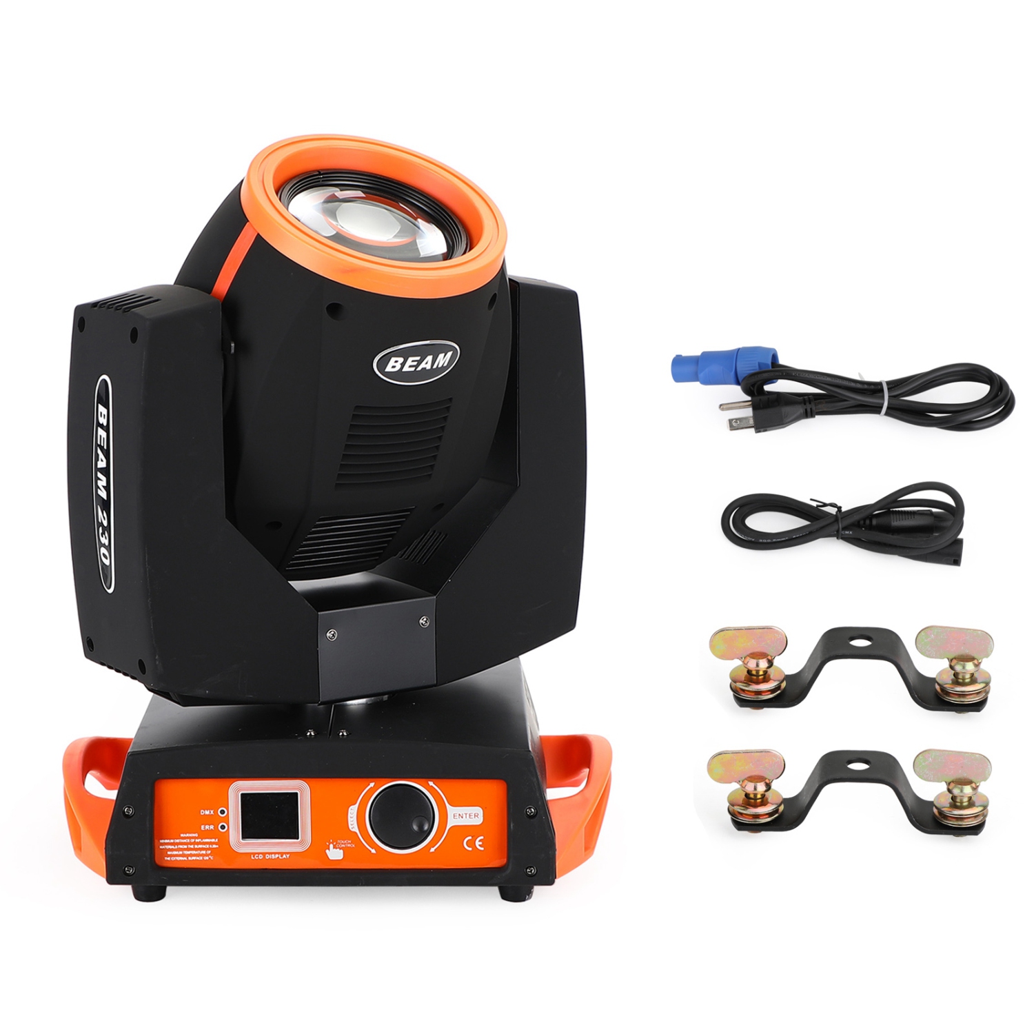 Leurre TOPTENG 230&nbsp;W 7R, tête mobile, Gobo, Sharpy Light, 8 Prism, Strobe, 16 canaux, Party US, 1 PC