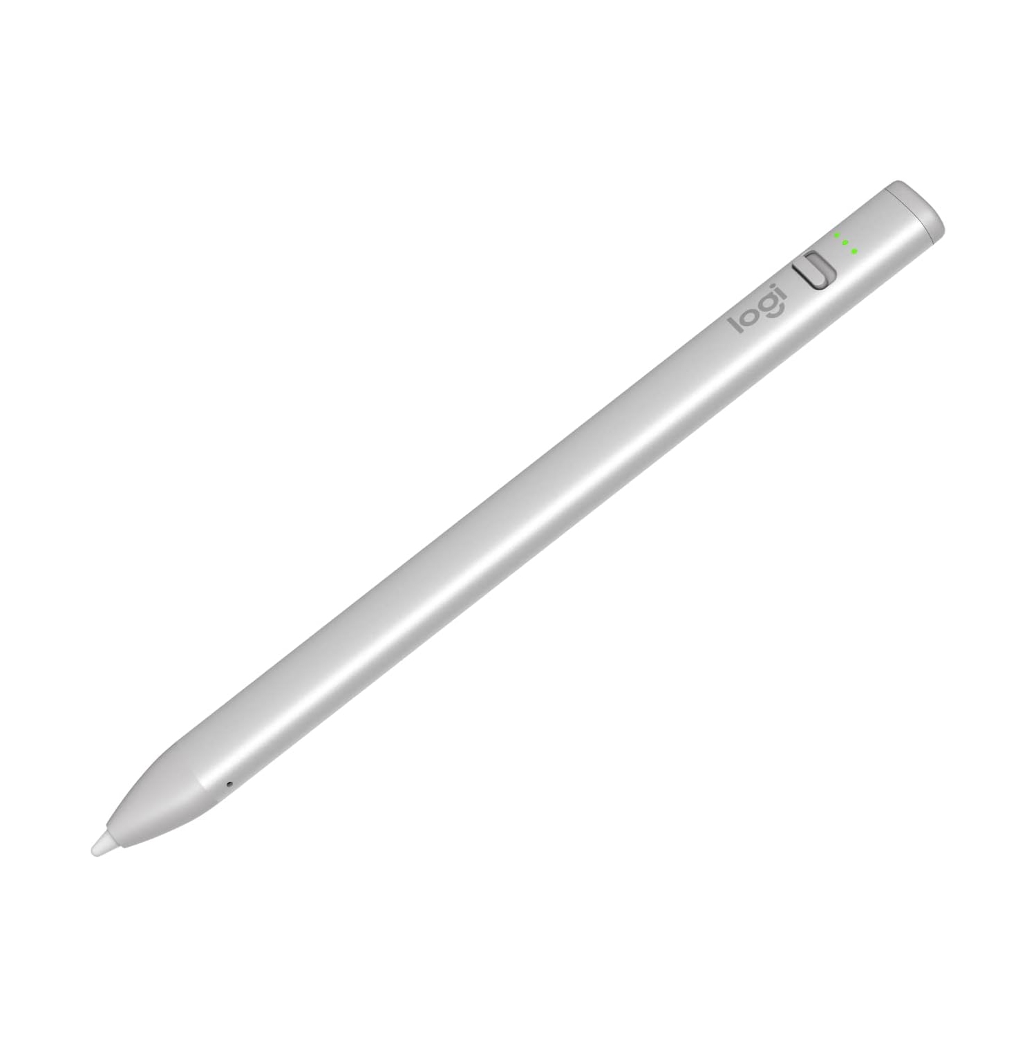 Stylet numérique USB-C Crayon de Logitech pour iPad - Argenté