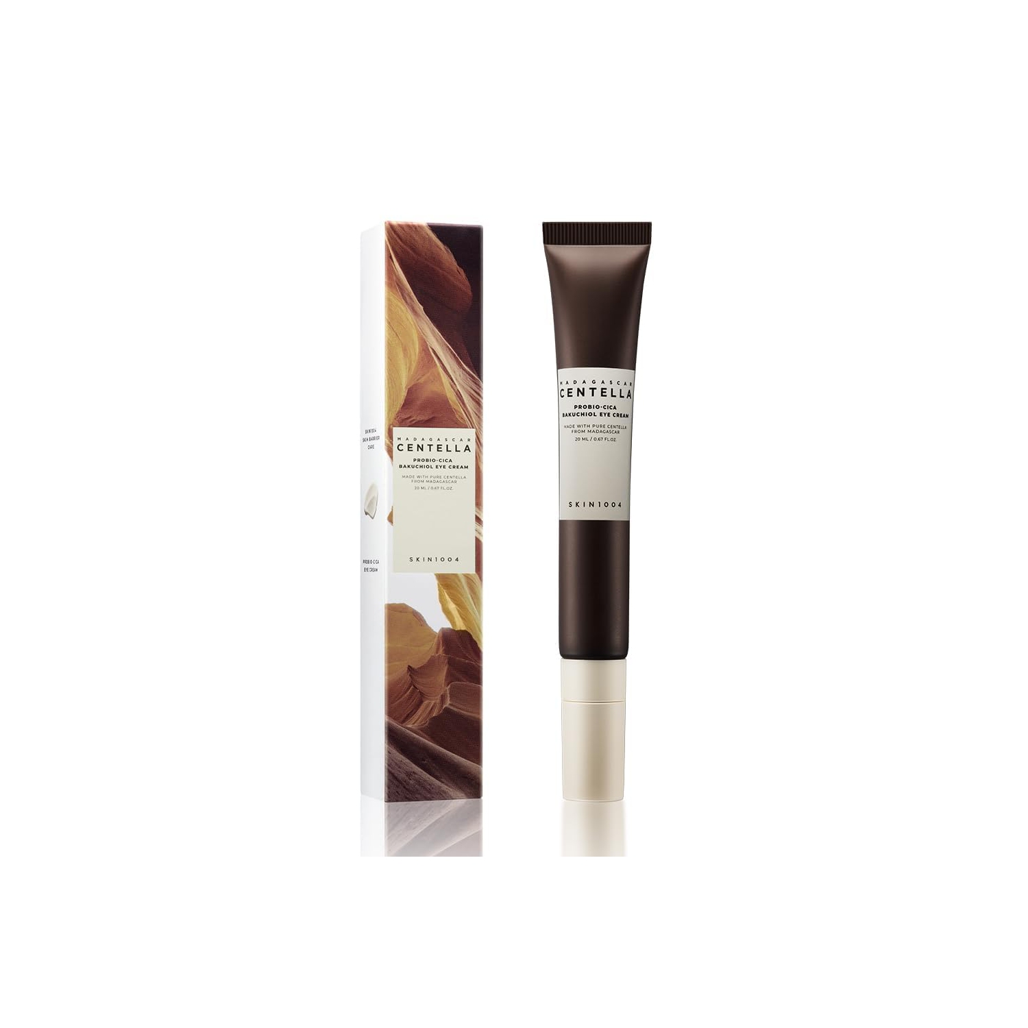 SKIN1004 – Crème pour les yeux Madagascar Centella Probio-CICA Bakuchiol, 0,68 oz liq.