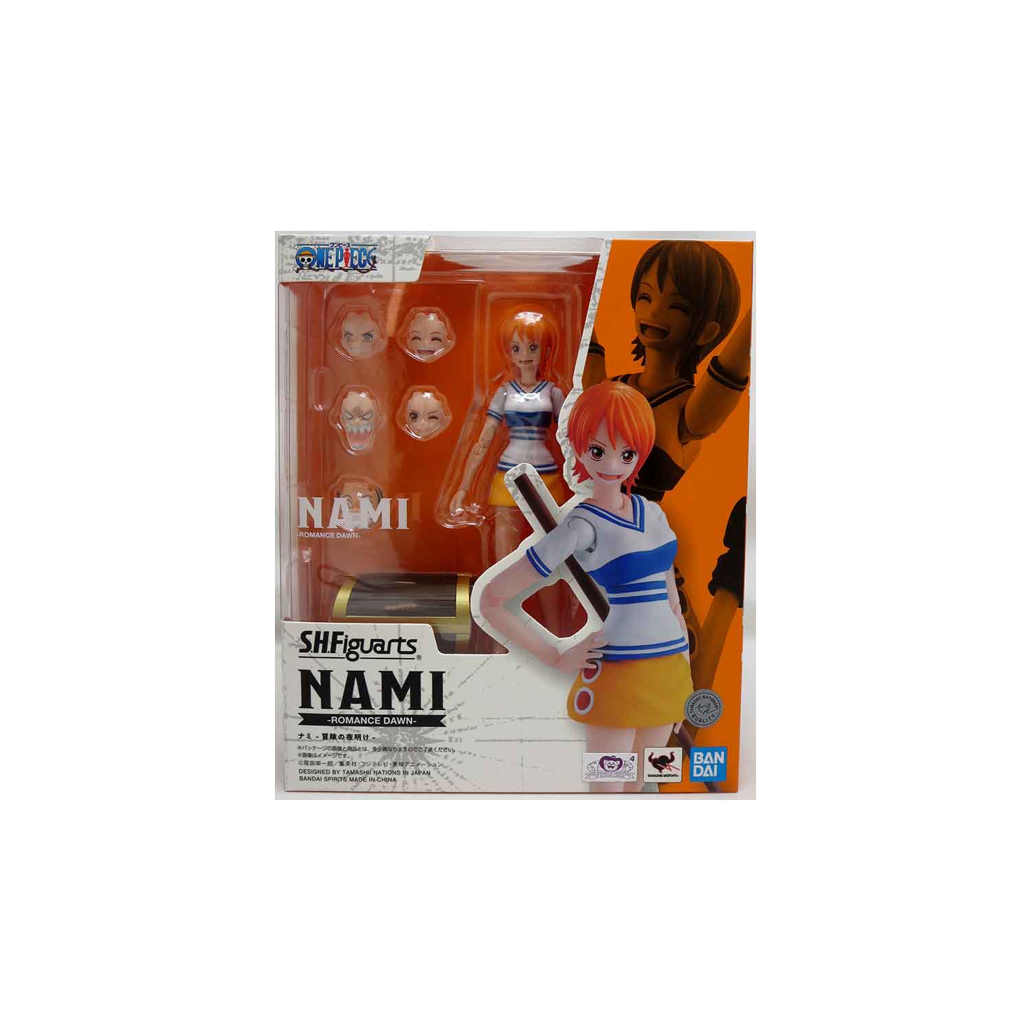 One Piece 6 Inch Action Figure S.H. Figuarts - Nami Romance Dawn