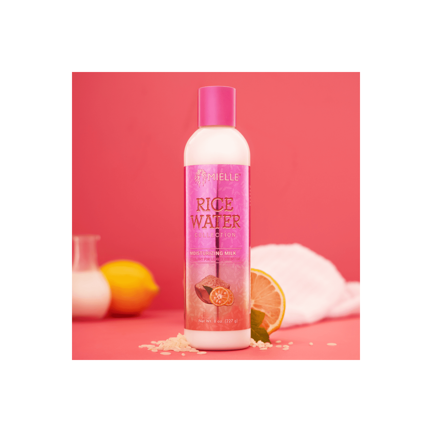 MIELLE RICE WATER MOISTURIZING MILK-8OZ