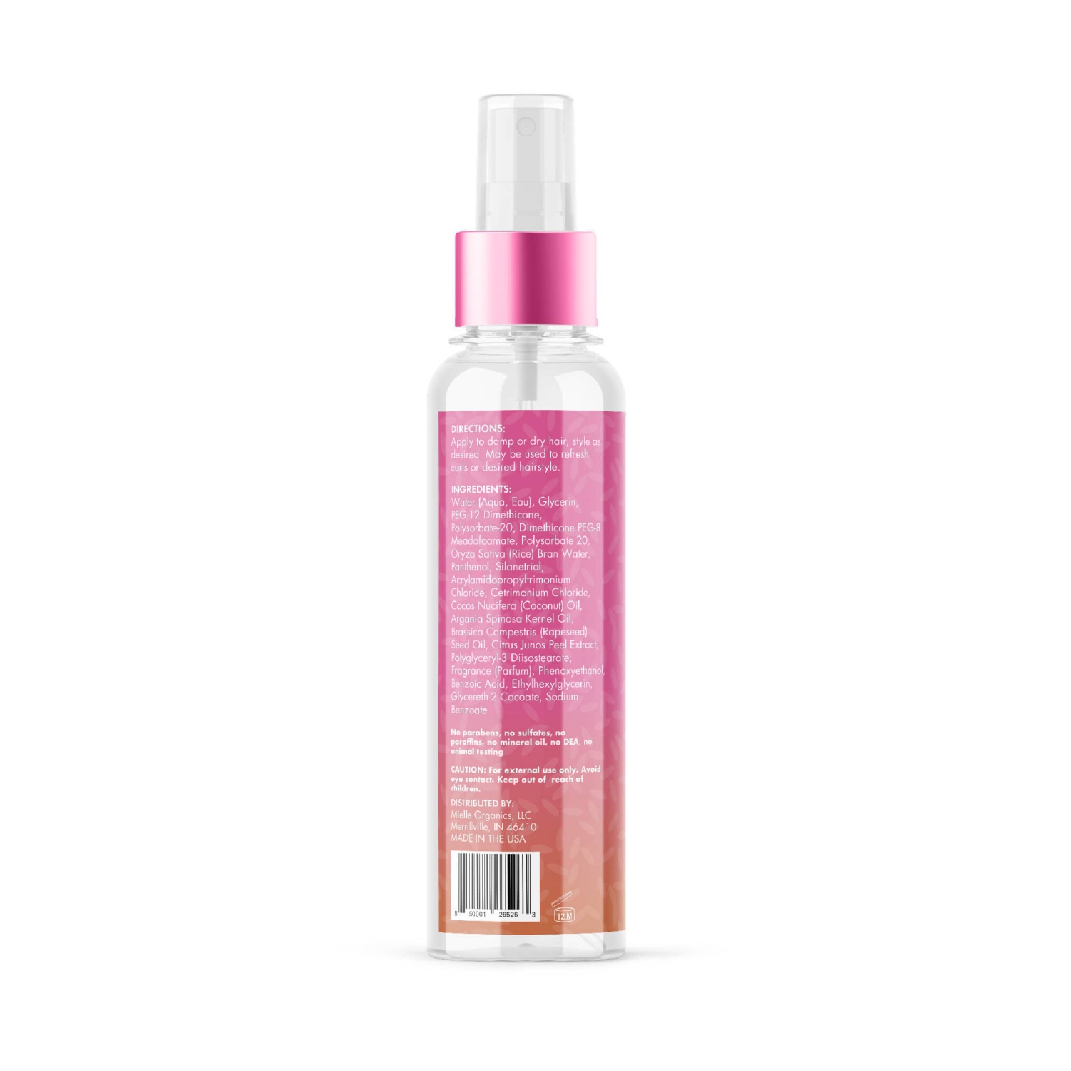 MIELLE Rice Water Shine Mist-4oz