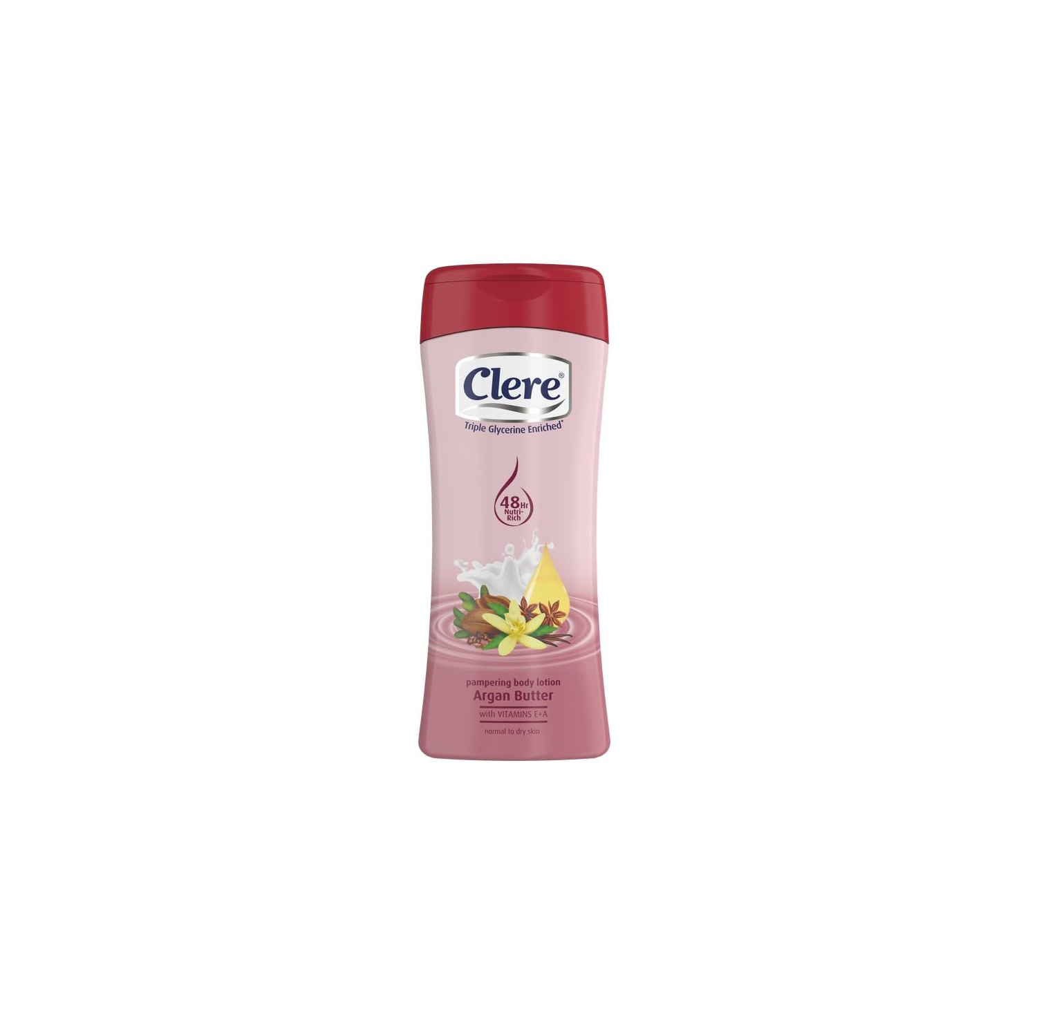 CLERE HAND & BODY LOTION ARGAN BUTTER 400ML