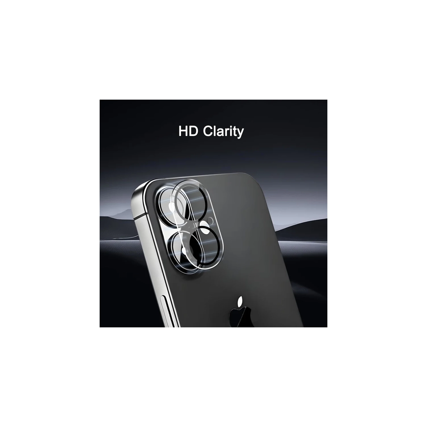 Paquet de 3 protecteurs d'écran de confidentialité pour iPhone 16 + 3 protecteurs de lentille de caméra, verre trempé anti-espion, compatible avec