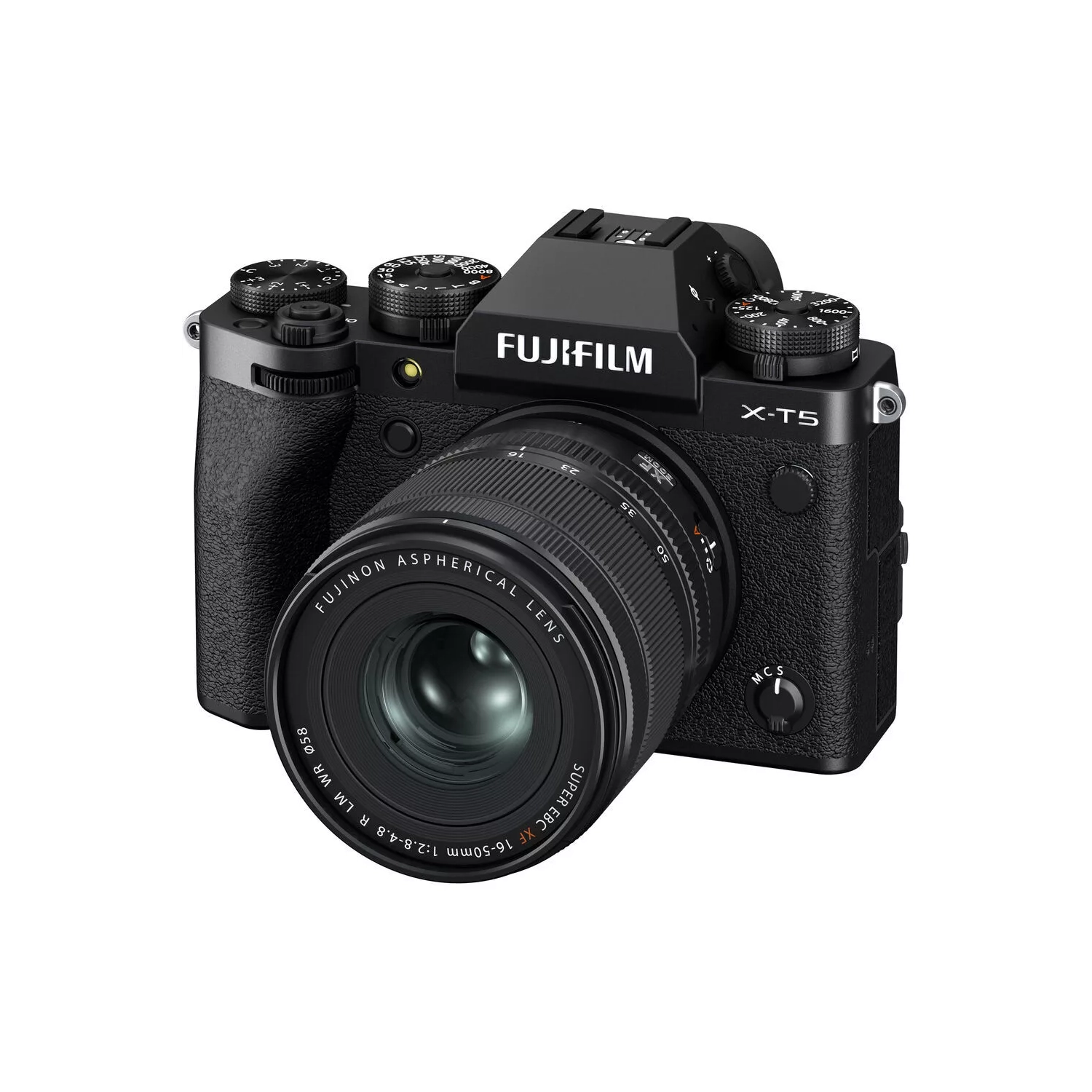 Appareil photo sans miroir X-T5 de FUJIFILM avec objectif XF 16-50&nbsp;mm f/2,8-4,8 7 pièces
