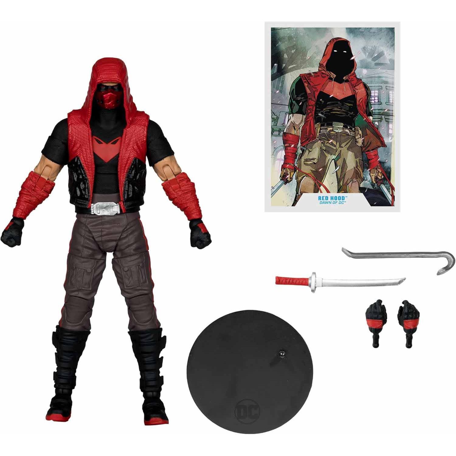 DC Multiverse Dawn Of DC 7 Inch Action Figure - Red Hood