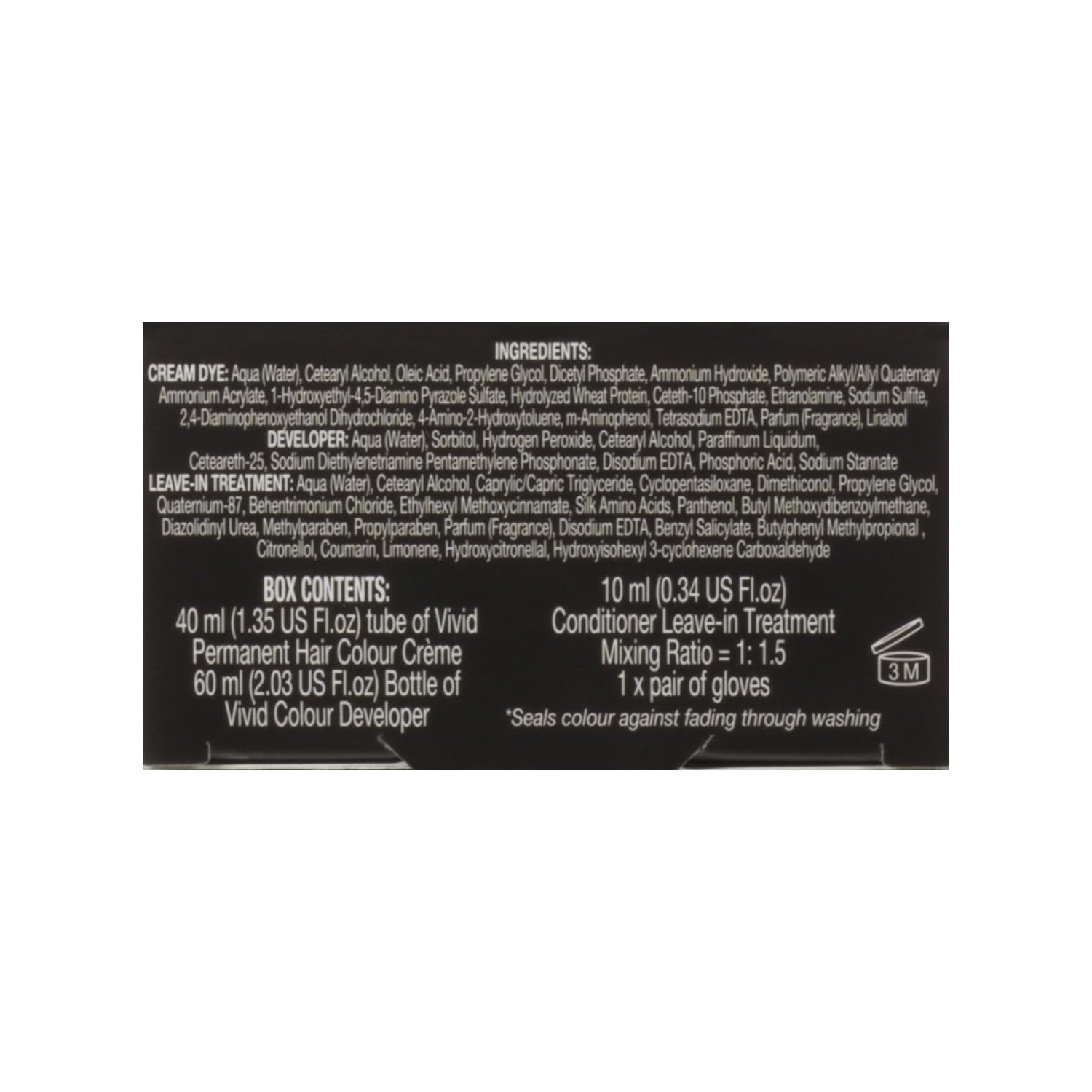 Colorant capillaire permanent infusé de protéines Realistic Vivid Colour de Revlon avec technologie Color Lock, 110&nbsp;ml cerise noire