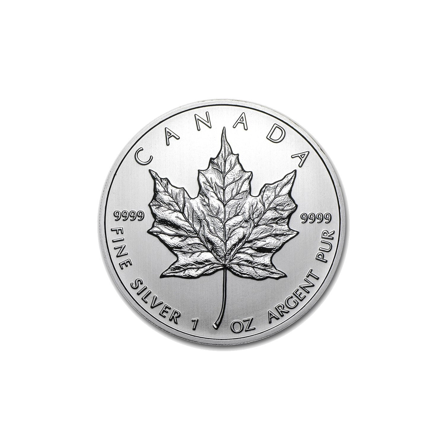 1 oz Canadian Silver Maple Leaf Coin
