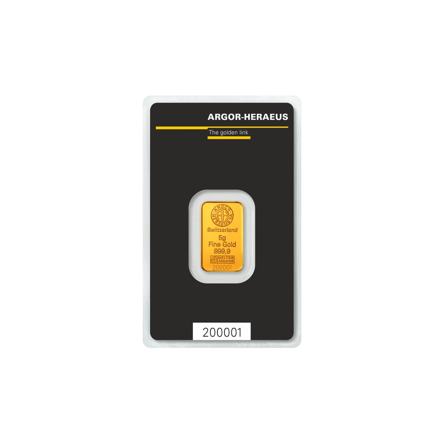 Gold Bar de 5 grammes
