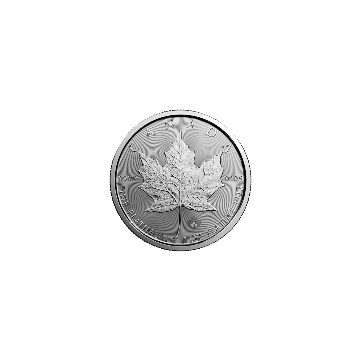 1 oz Canadian Maple Leaf Platinum Coin