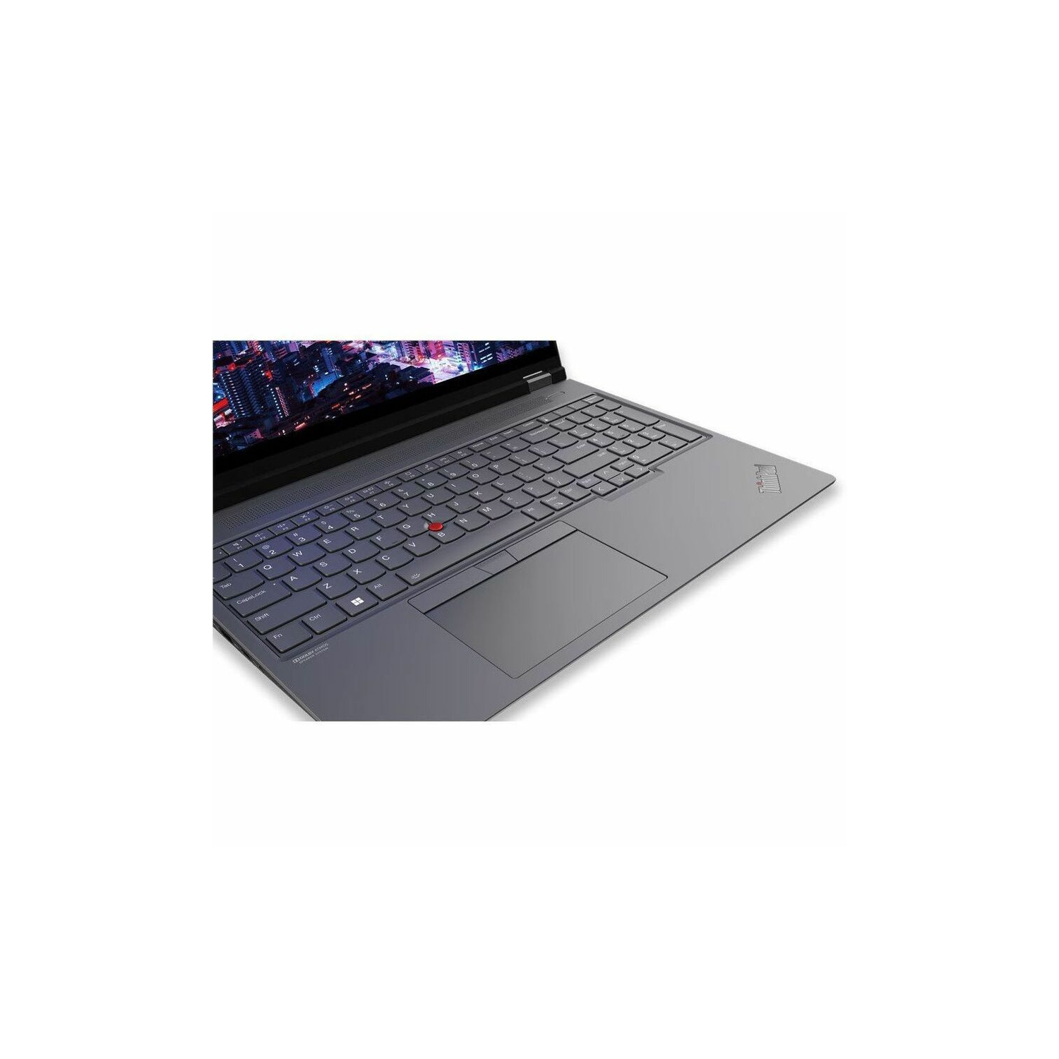 Poste de travail ThinkPad P16 de 2 16e génération de Lenovo - Gris tempête/Noir villi - Français (21FA002XCA)