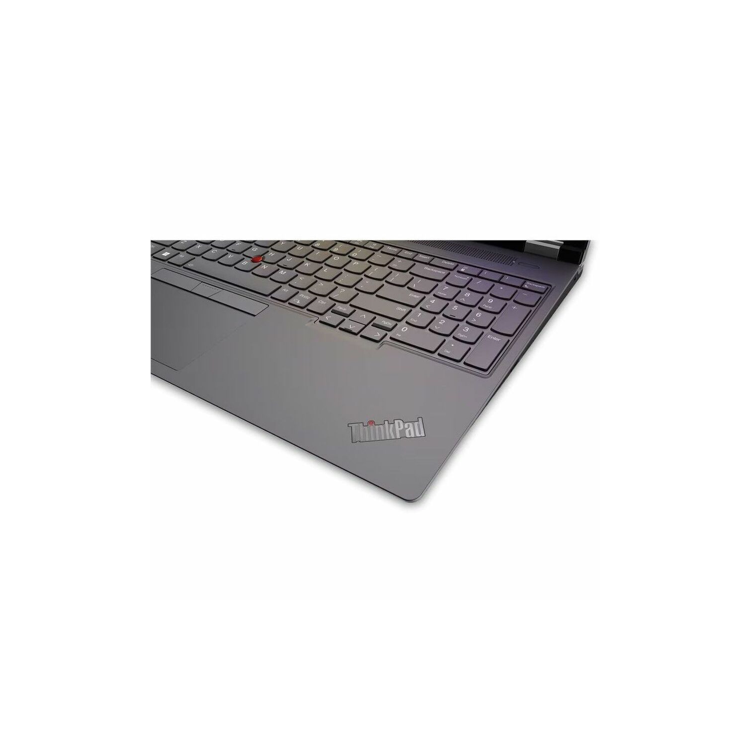 Poste de travail ThinkPad P16 de 2 16e génération de Lenovo - Gris tempête/Noir villi - Français (21FA002XCA)