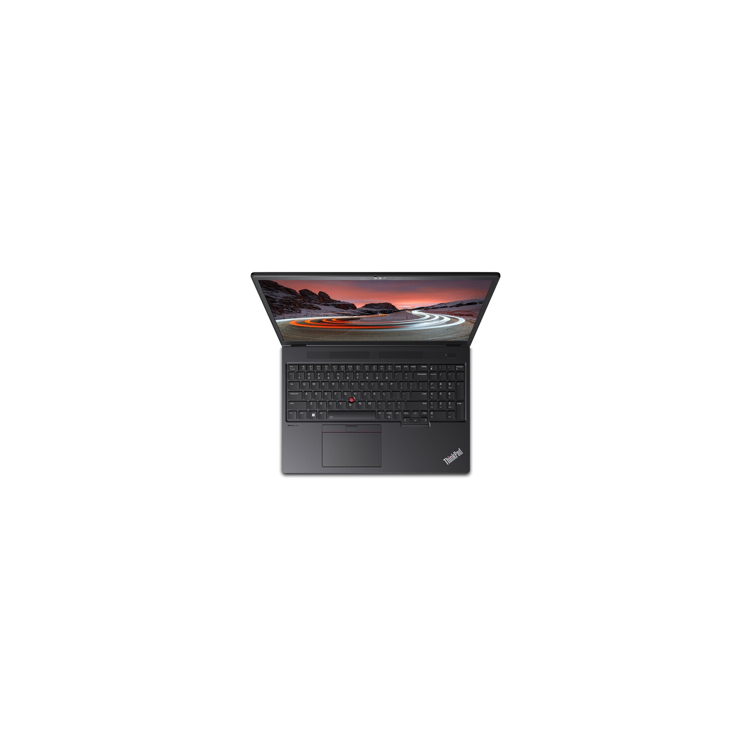 Poste de travail ThinkPad P16v 2 16 po de Lenovo - Noir - Ang (21KX002EUS)