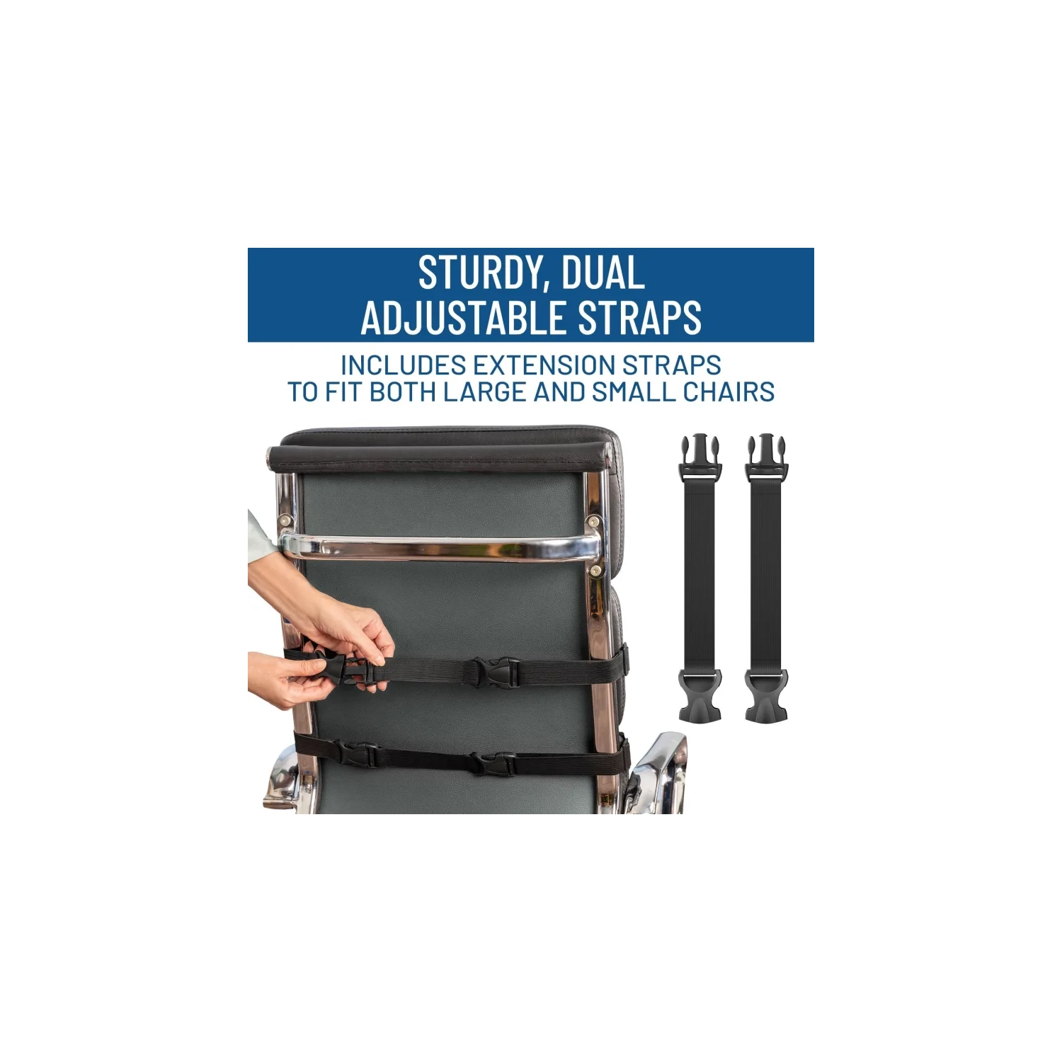 Coussin de soutien lombaire en mousse à mémoire - Coussin de dossier confortable pour fauteuil de bureau, voiture, jeux et fauteuil inclinable -