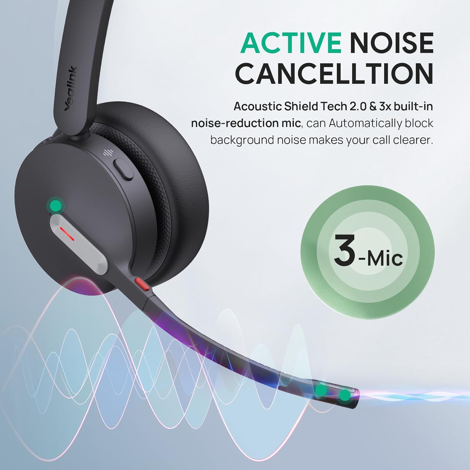 Yealink WH64 Mono UC DECT Wireless Headset