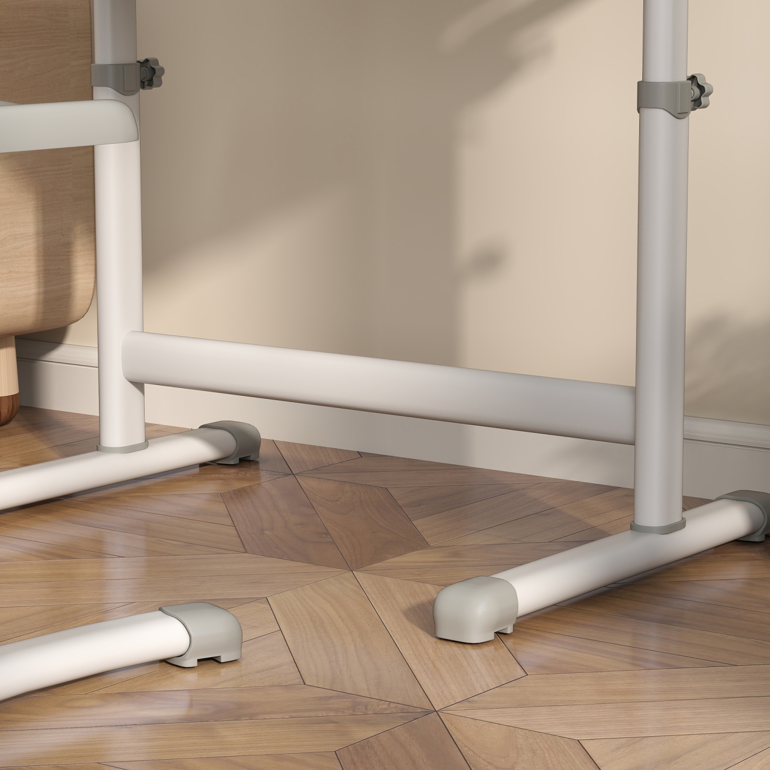 Ensemble bureau et chaise pour enfants de Qaba, ensemble chaise et table à hauteur réglable avec tiroir, fente pour stylo, bureau inclinable,