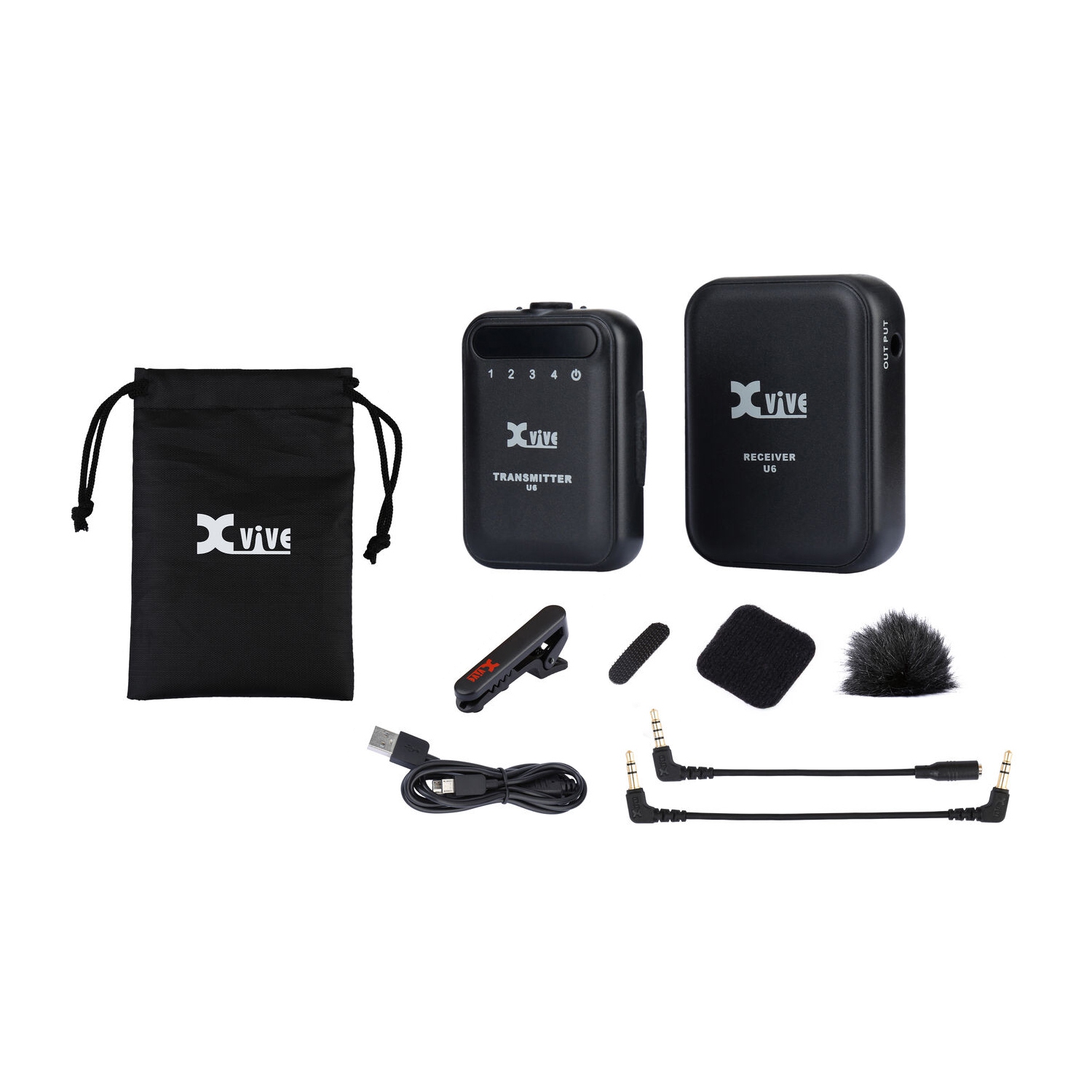 Xvive Audio U6 Compact Wireless Microphone System