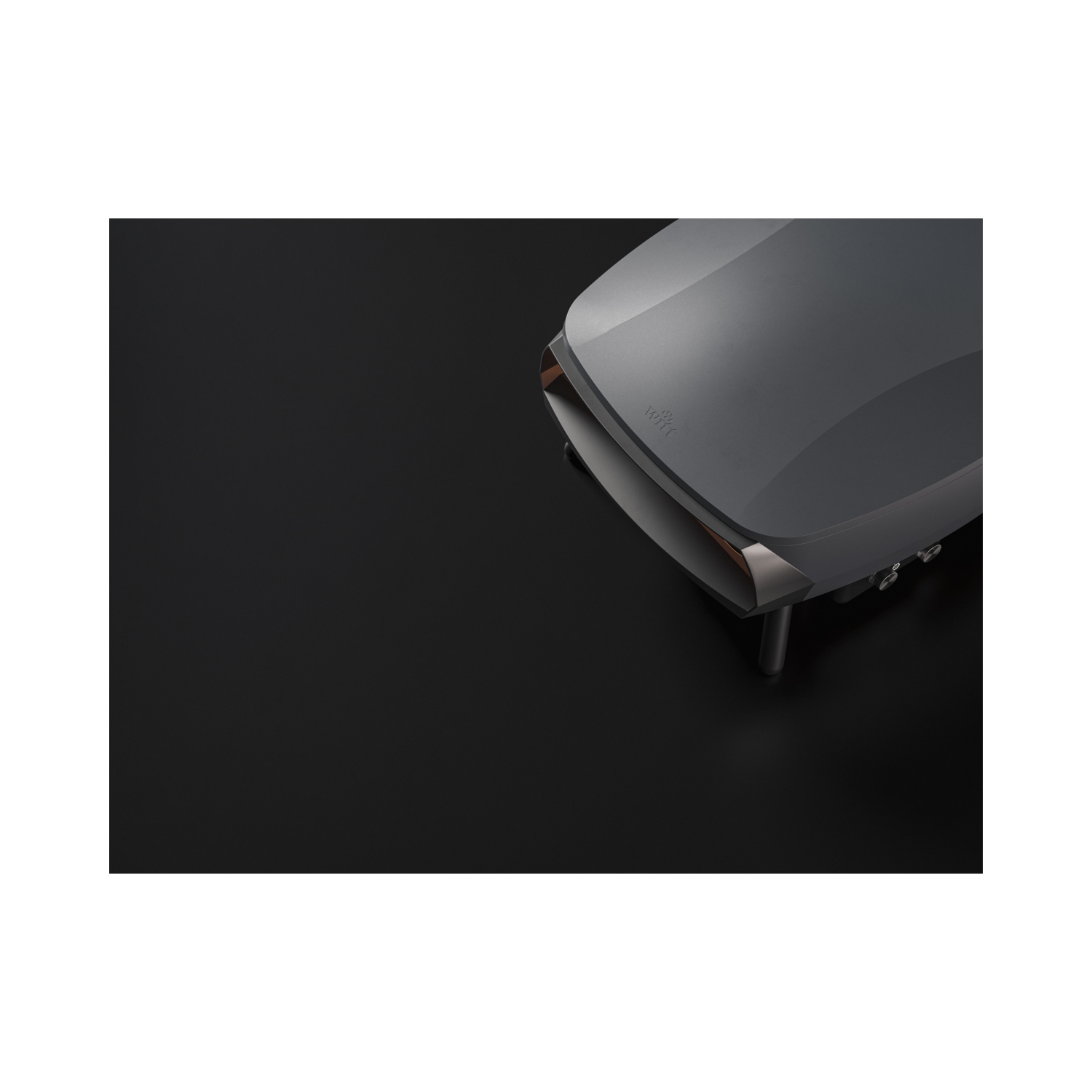 Four à pizza de 16&nbsp;po à 2 brûleurs Rotante de Witt avec pierre rotative - Graphite