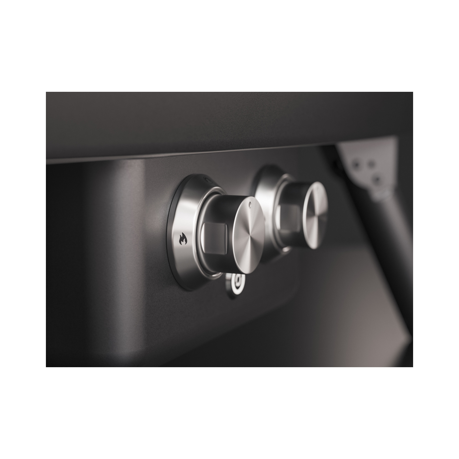 16” Witt Rotante 2 Burner Pizza Oven with rotating stone - Black