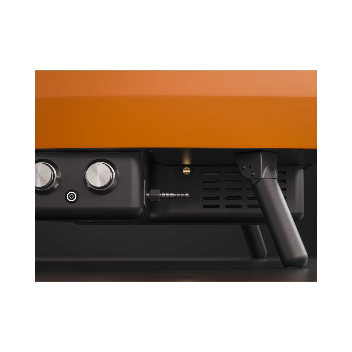 16” Witt Rotante 2 Burner Pizza Oven with rotating stone - Orange