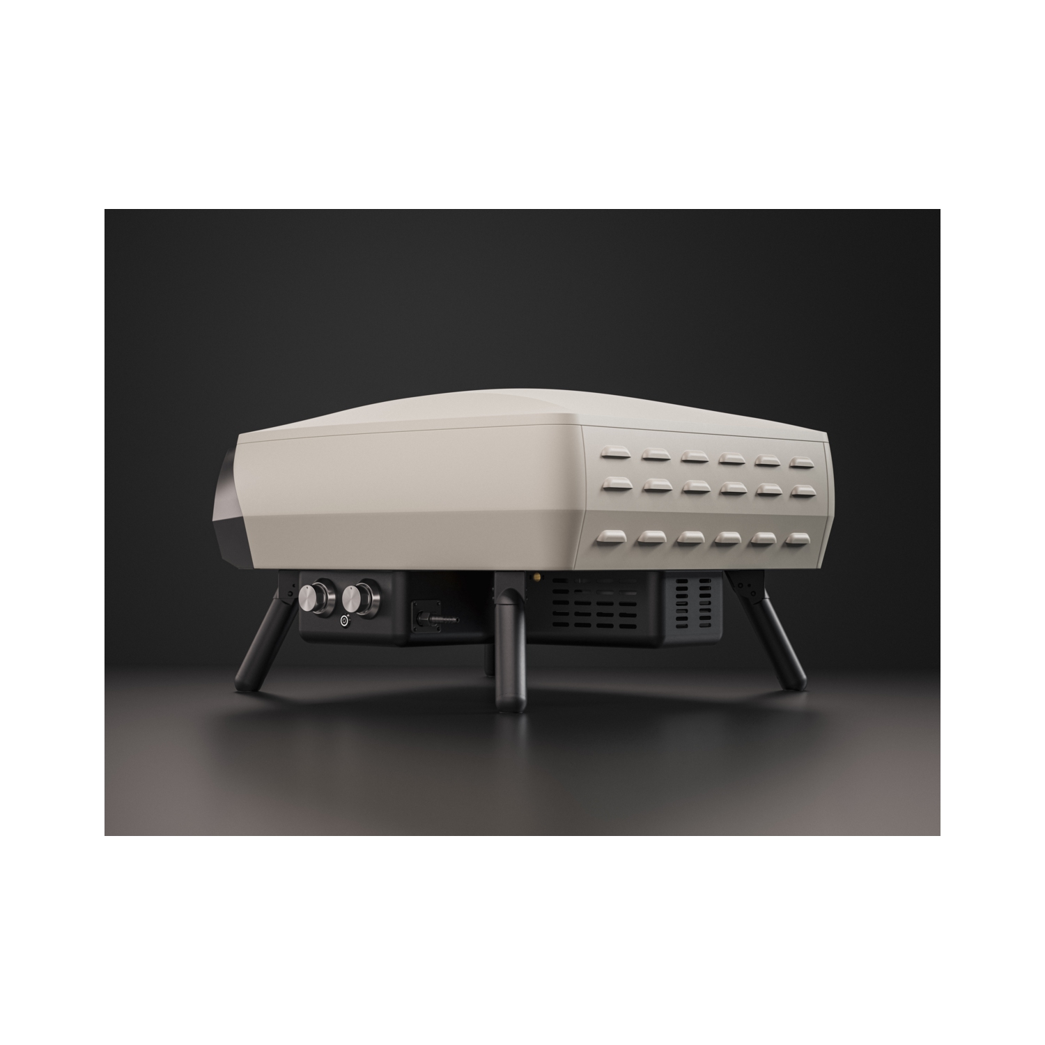 Four à pizza de 16&nbsp;po à 2 brûleurs Rotante de Witt avec pierre rotative - Pierre