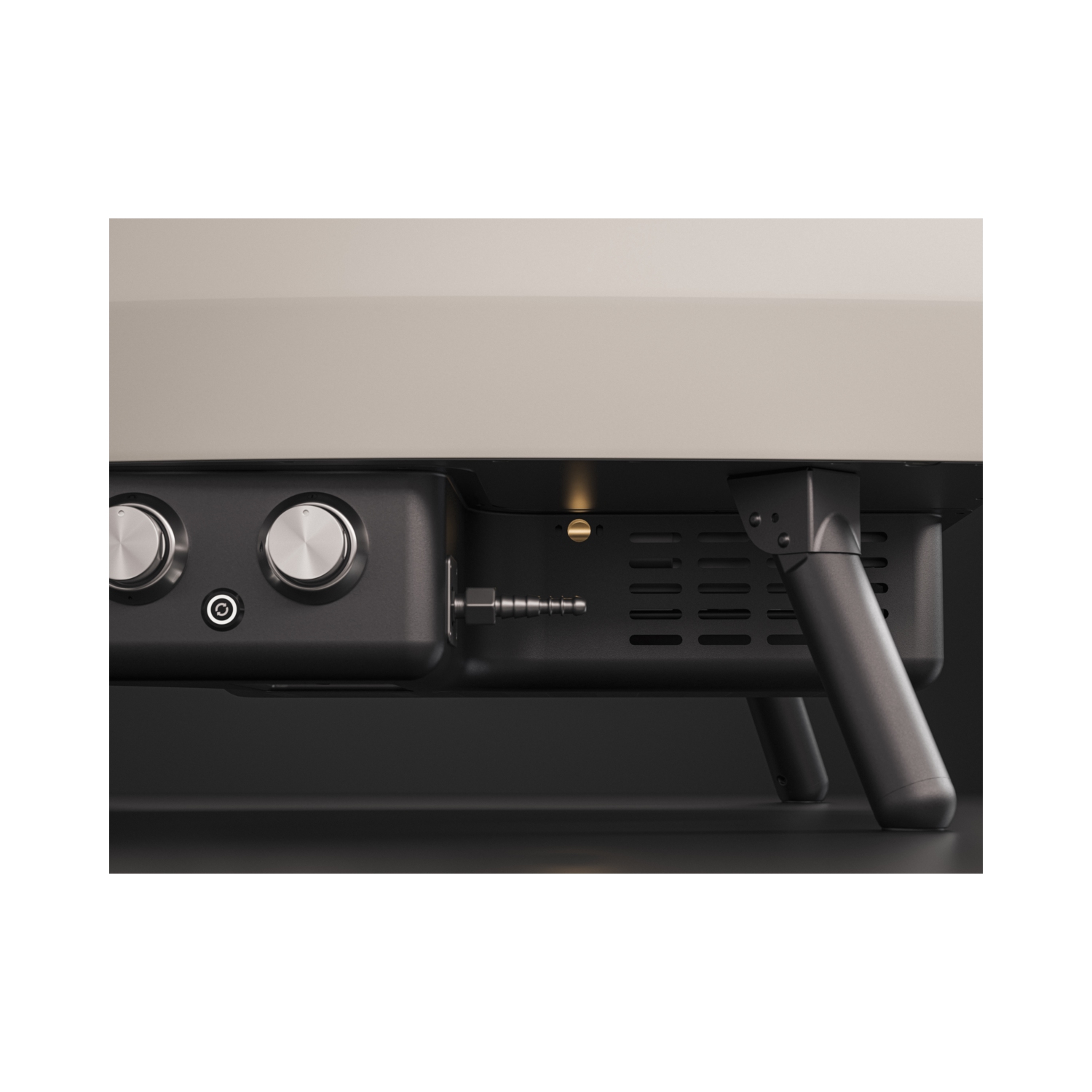 Four à pizza de 16&nbsp;po à 2 brûleurs Rotante de Witt avec pierre rotative - Pierre