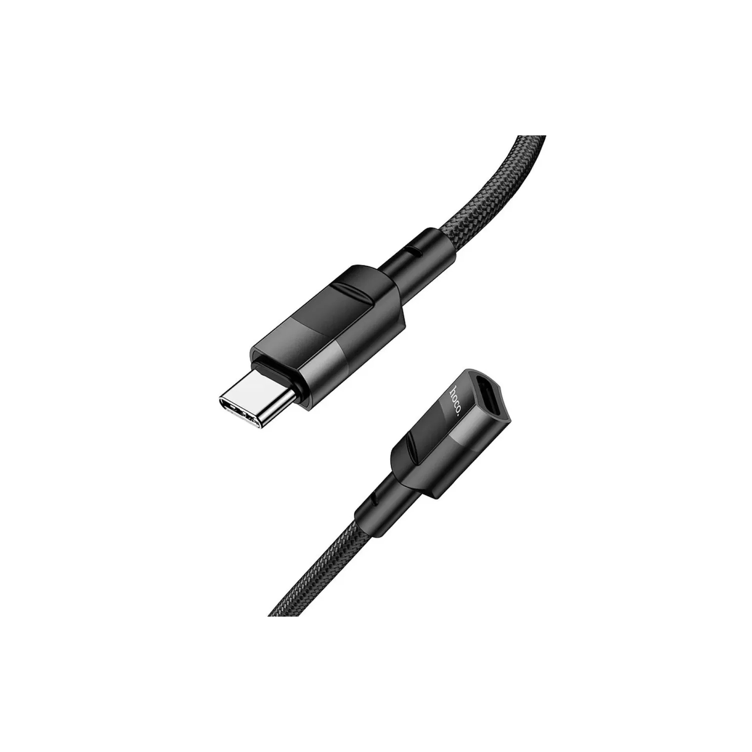[4 pi/1,2&nbsp;m] Câble de rallonge 3&nbsp;A USB-C mâle vers USB-C femelle pour transmission de données, noir